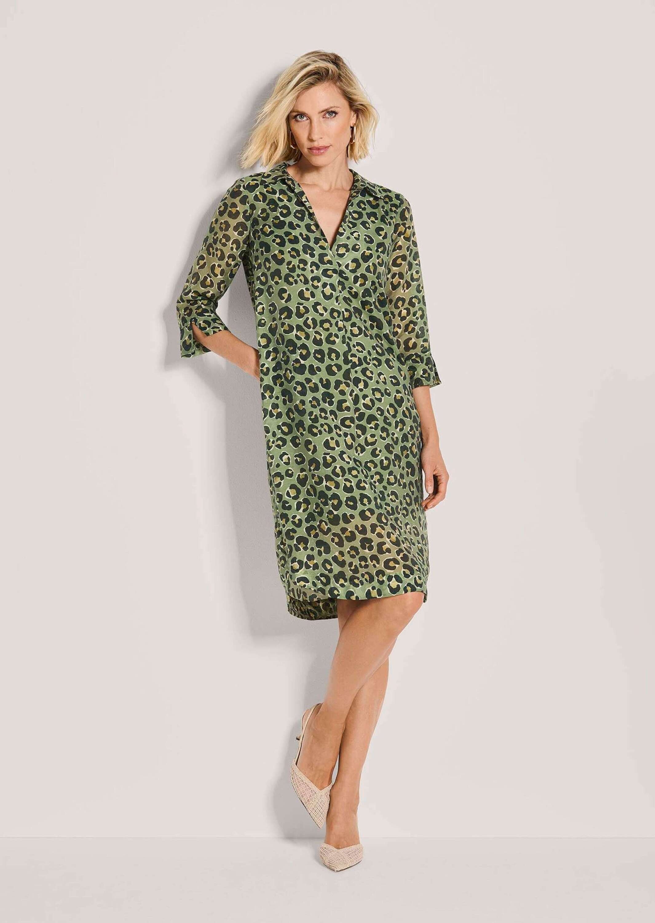 MADELEINE Sommerkleid »Druckkleid Sommerkleid mit Animal-Print«