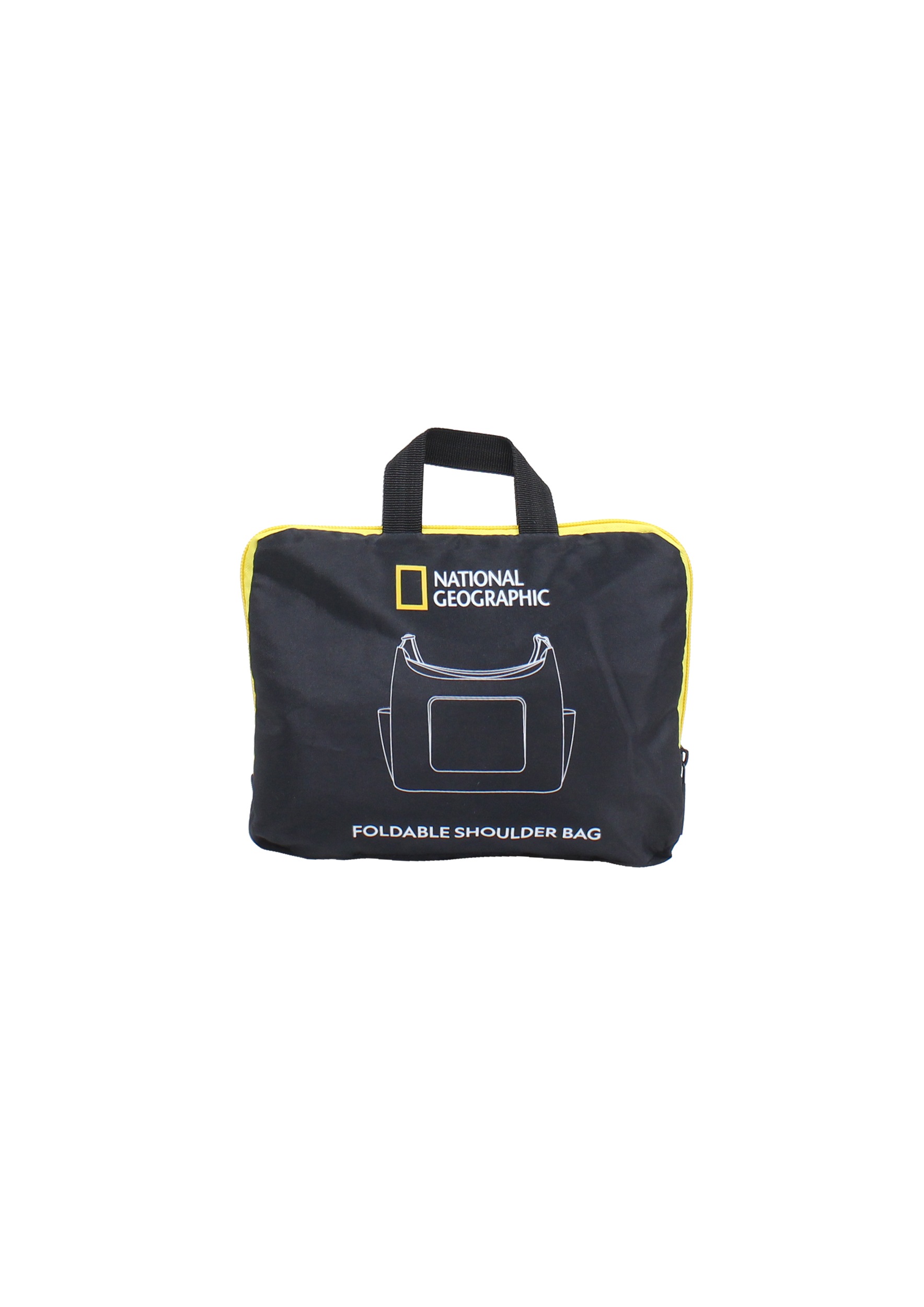 NATIONAL GEOGRAPHIC Schultertasche »Foldable«, aus recyceltem Polyester
