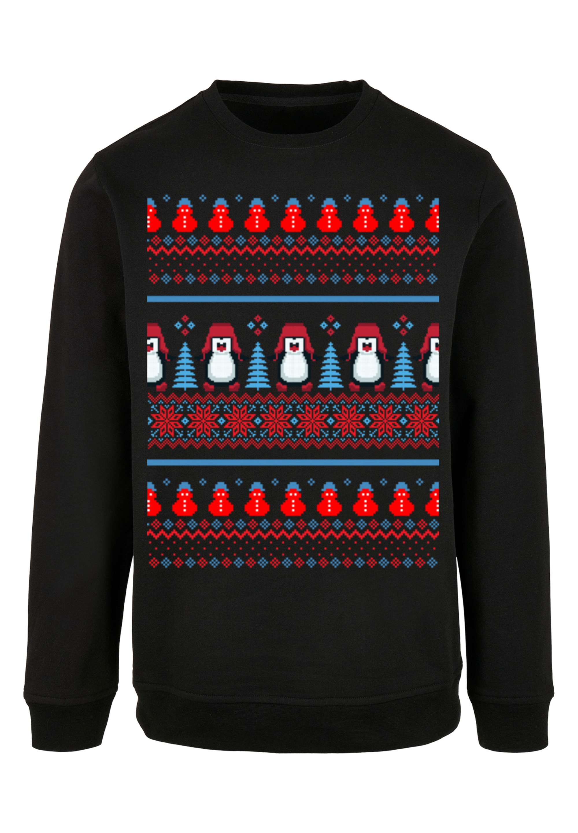 F4NT4STIC Kapuzenpullover "Christmas Pinguin Muster", Print günstig online kaufen