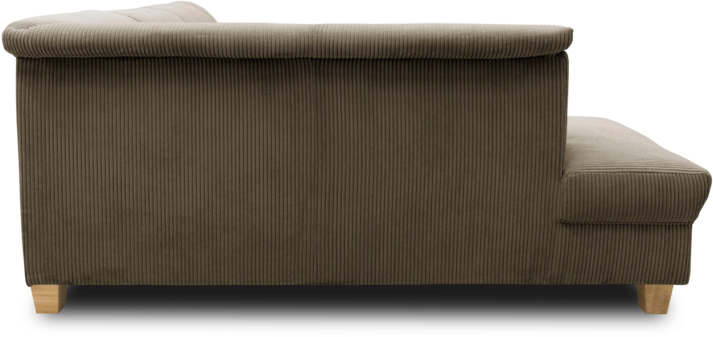 Home affaire Ecksofa »Yesterday Sitzbelastung 140 kg, L-Form«, wahlweise mit Bettfunktion, auch in Cord