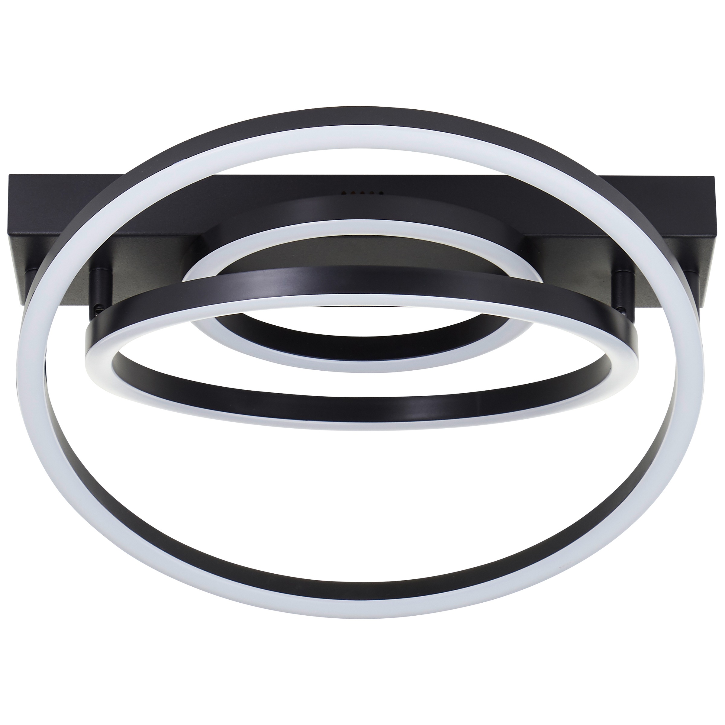 Brilliant LED Deckenleuchte »Pedley« LED-Modul 1 Stk. Warmweiß 38 cm, 3800lm, 3000K, dimmbar, schwenkbar, schwarz