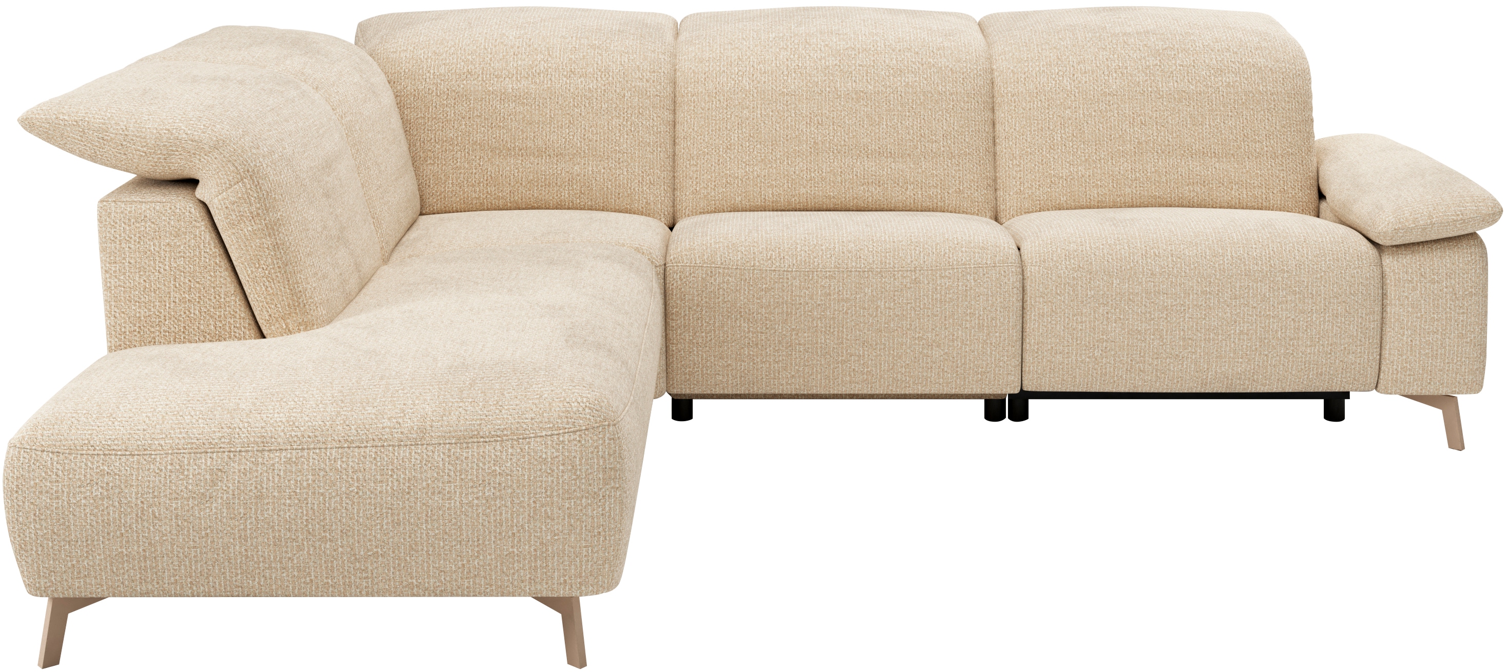 Musterring Ecksofa "MR 370, intelligenter Komfort im modernen Design" Optionale Relaxfunktion, flexible Kopfteile & klappbare Armlehnen