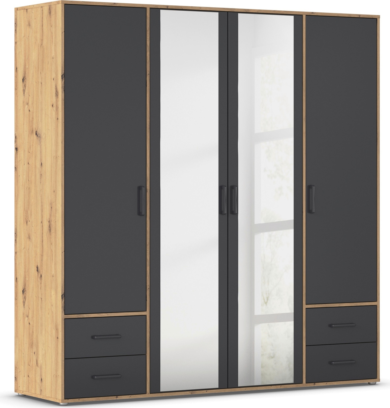 rauch Drehtürenschrank "Kleiderschrank Schrank Garderobe Wäscheschrank VOYA günstig online kaufen