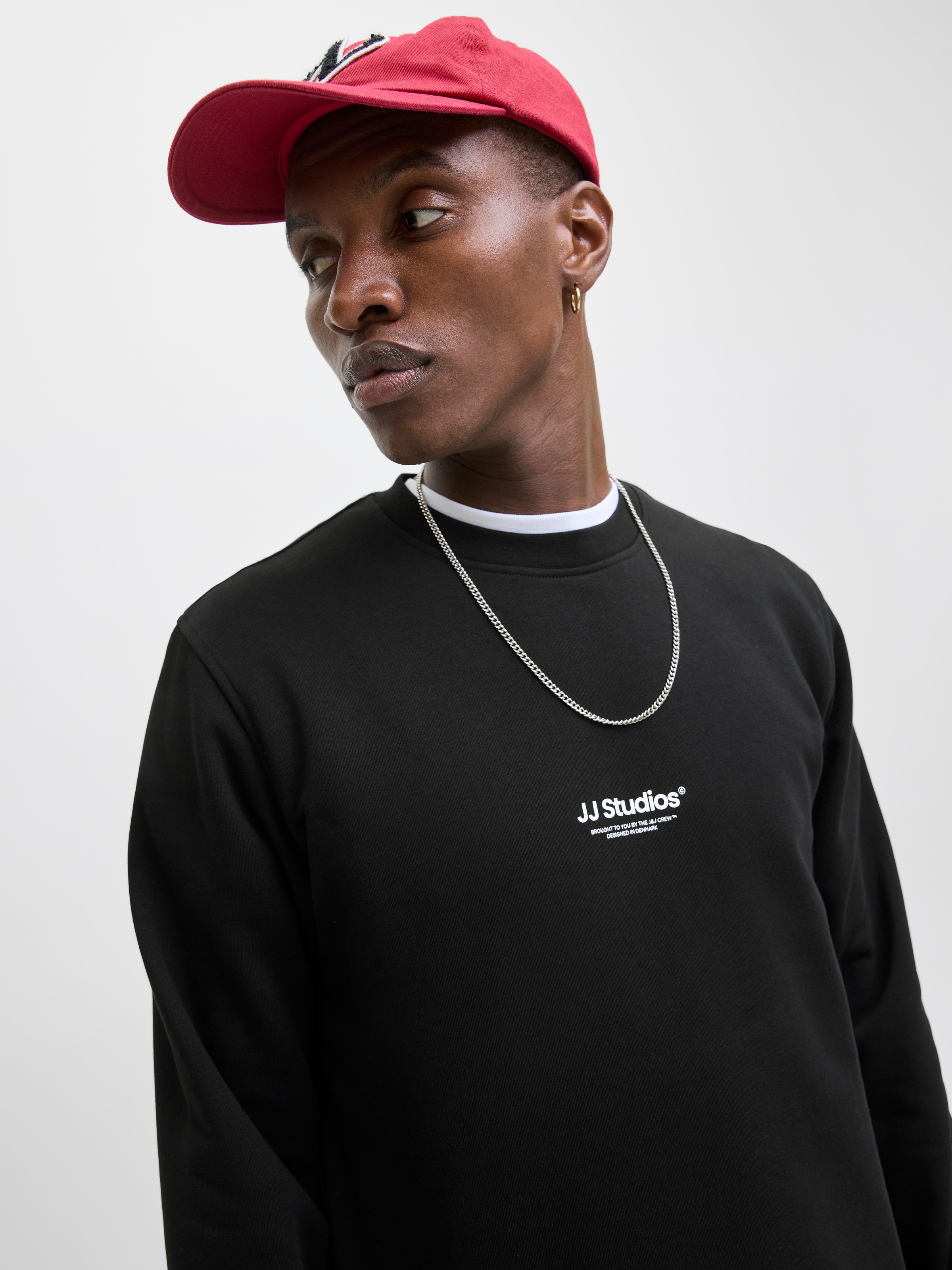 Jack & Jones Herren Sweatshirt JJESOHO SWEAT CREW NECK - Relaxed Fit günstig online kaufen