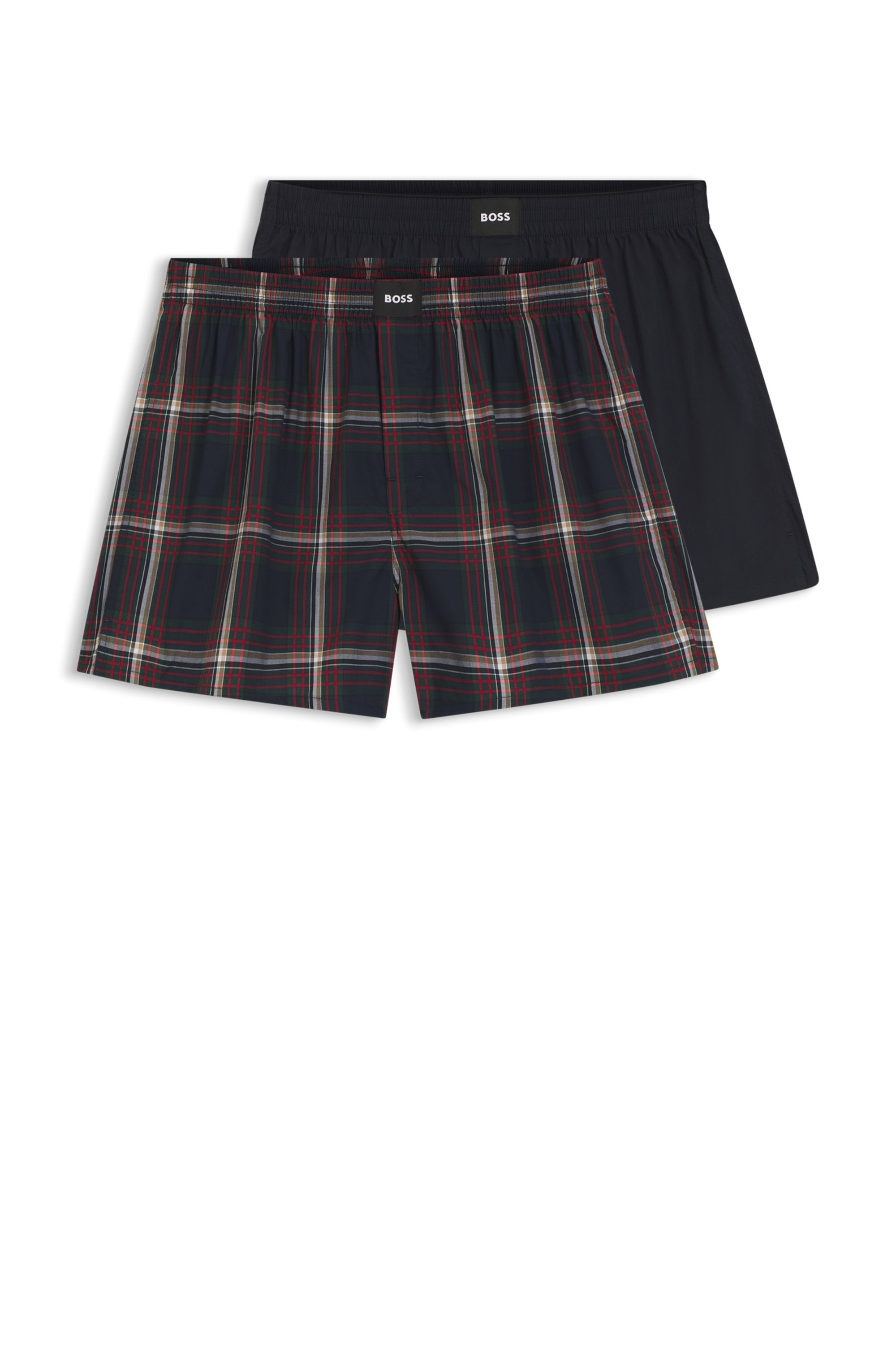 BOSS Boxer "2P Boxer S. CW Peach", 2 Stk. mit BOSS Logopatch auf dem Bund günstig online kaufen