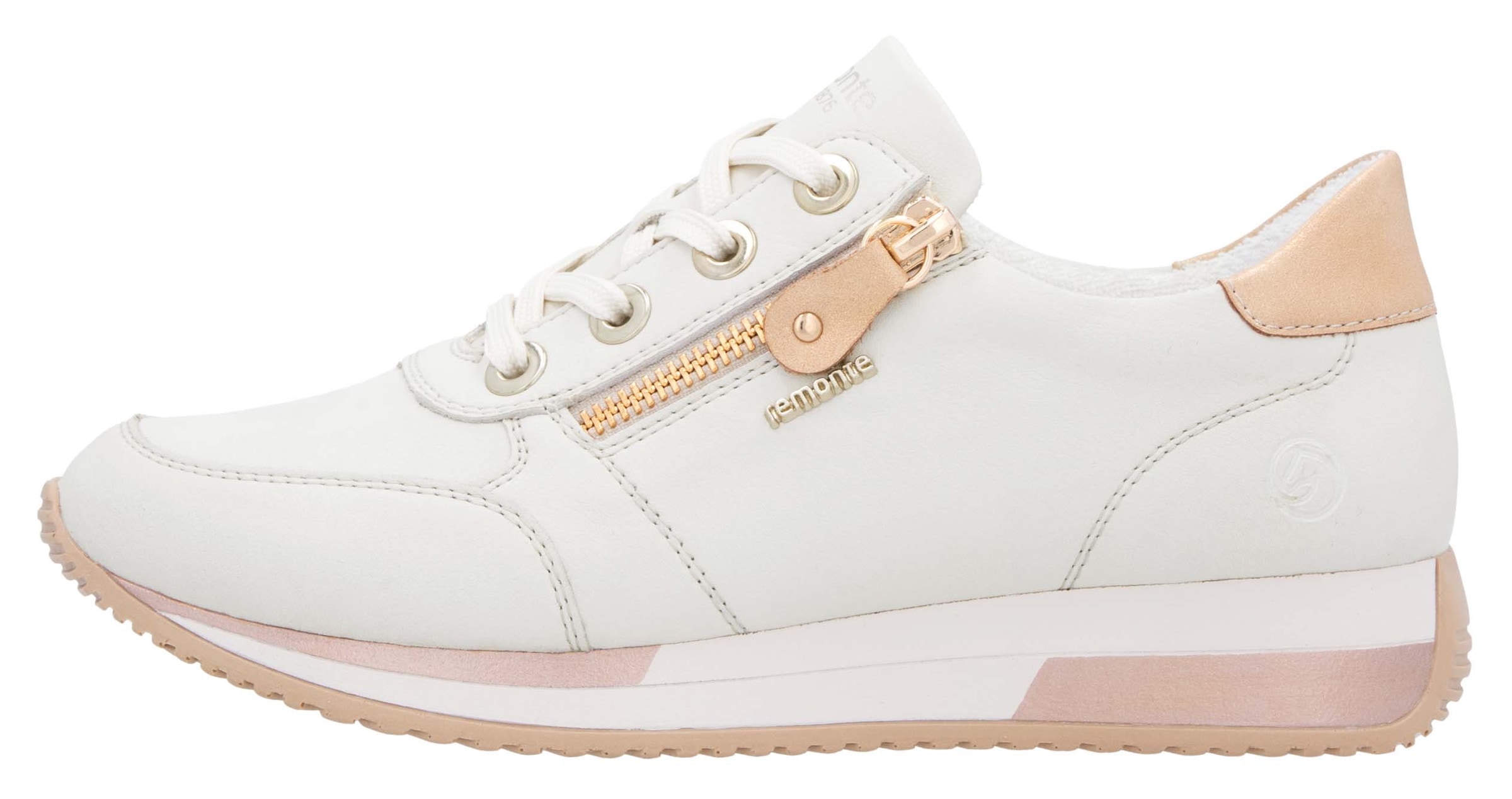Remonte Keilsneaker, Freizeitschuh, Halbschuh, Schnürschuh in schmaler Form
