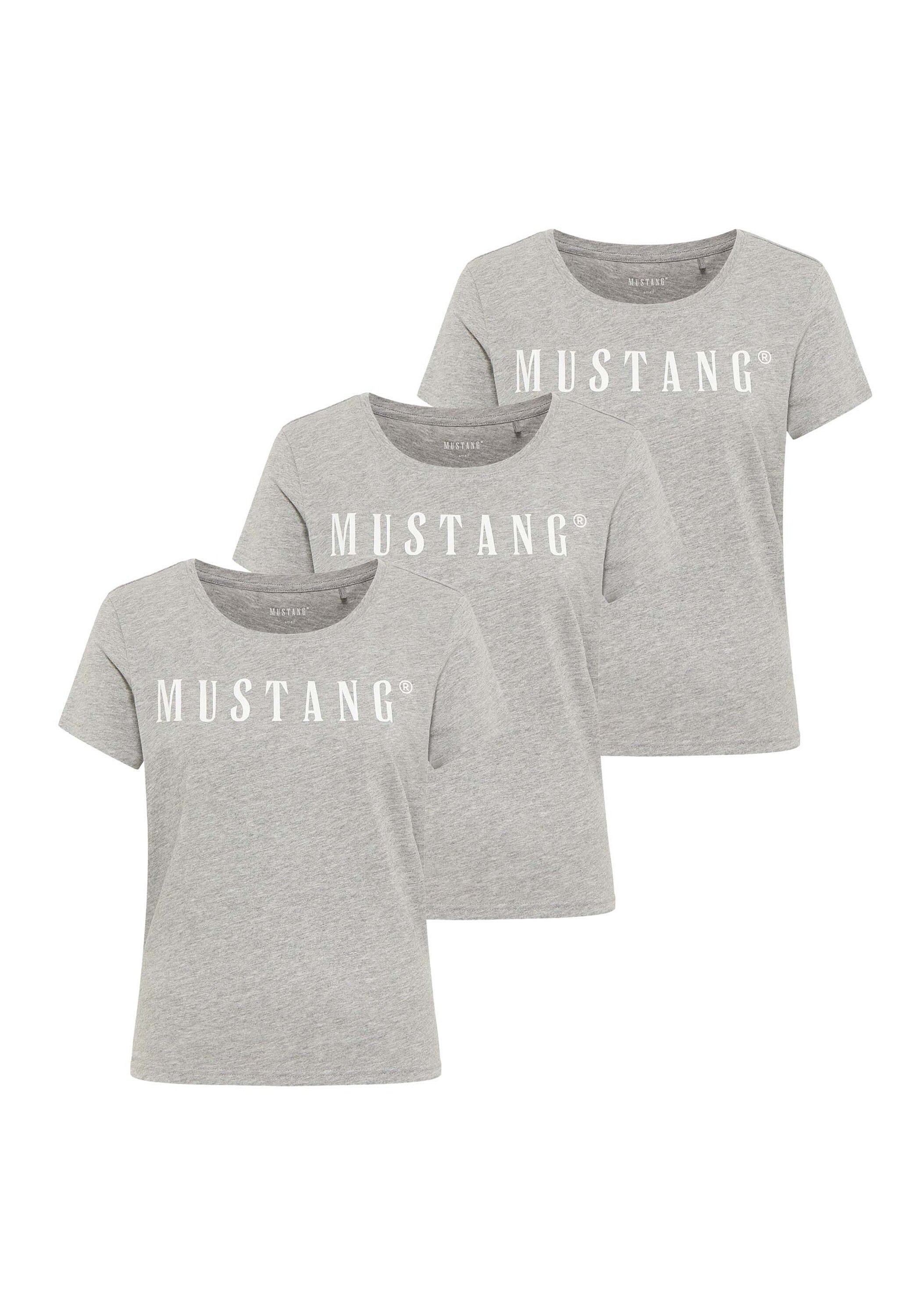MUSTANG T-Shirt »T-Shirt Style Alma 3P 3er Pack«