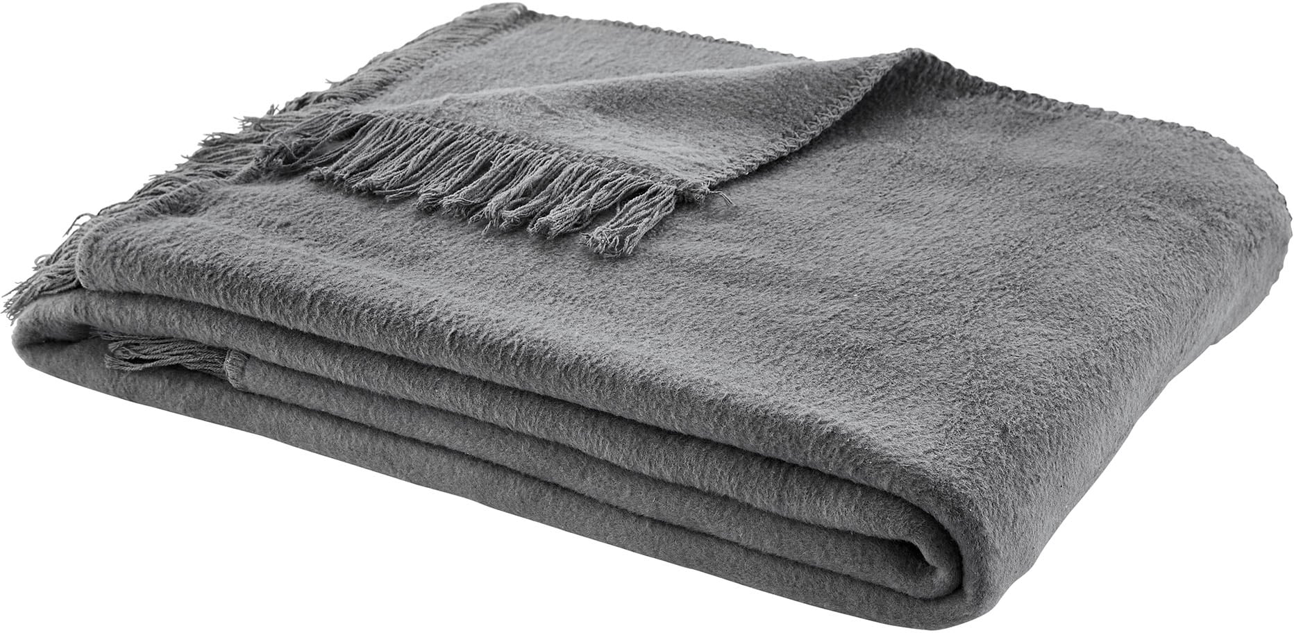 IBENA "Uni Decke Luxus 2" mit Fransen