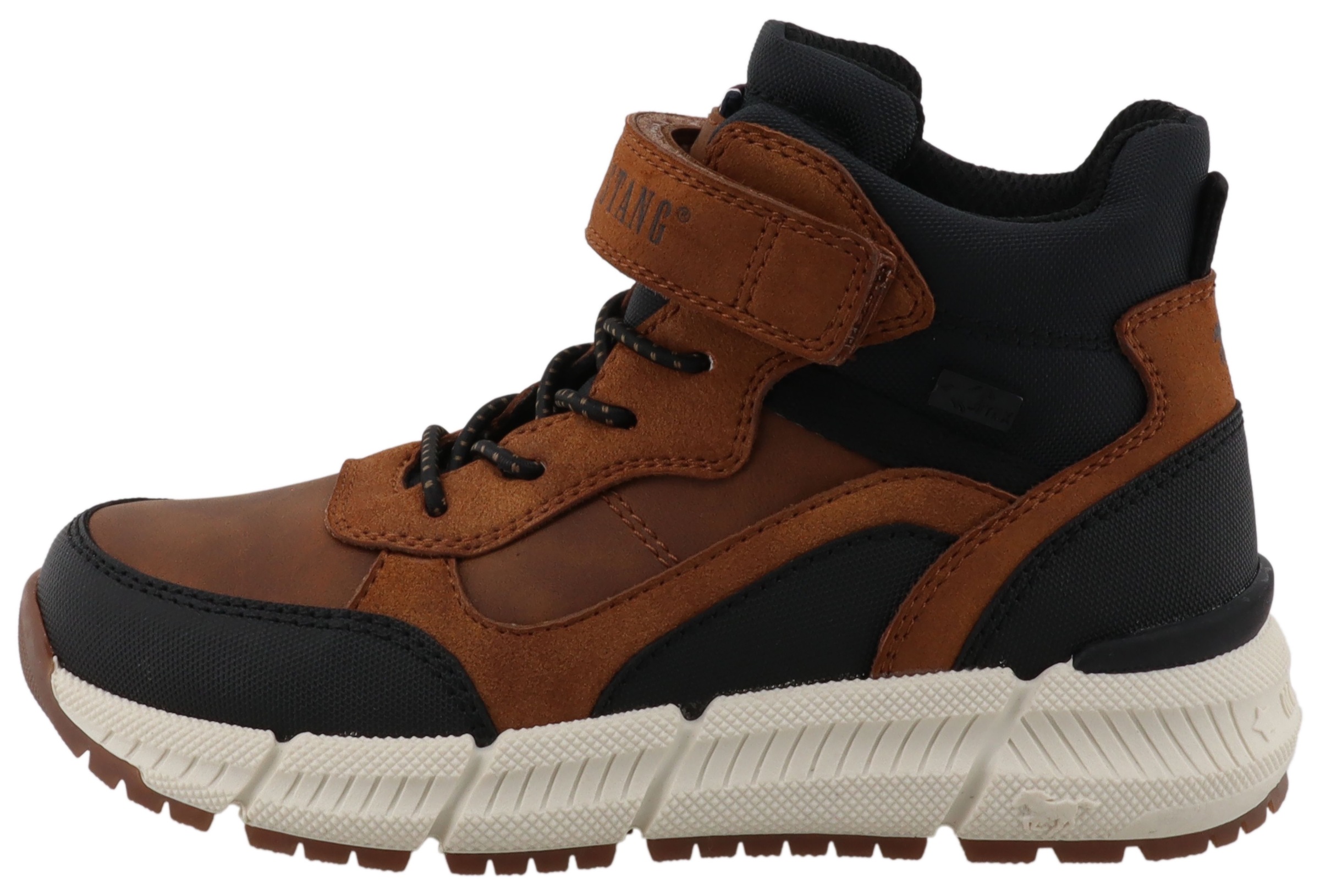 Mustang Shoes Kletterschuh »Enzo«, High Top Sneaker, Schnürboots mit TEX-Membrane