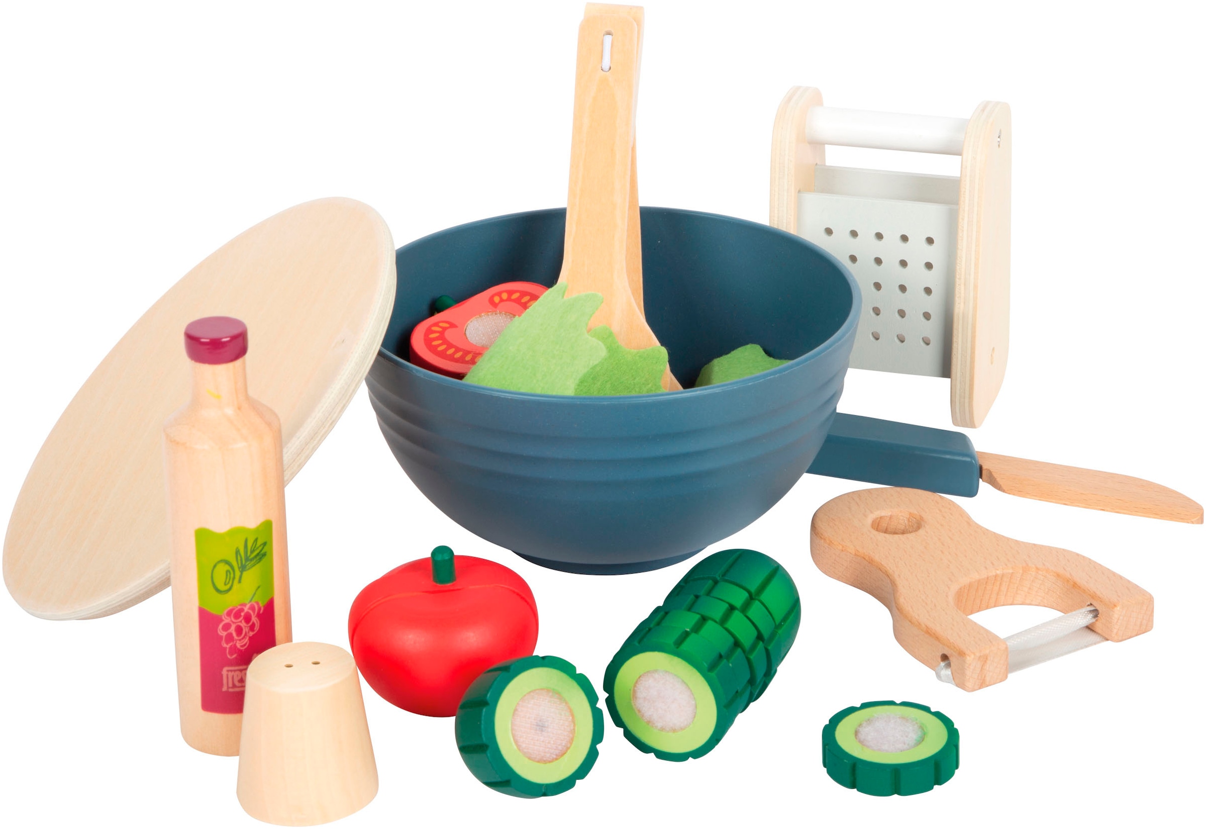 Small Foot Spiellebensmittel »Schneide-Set Salat fresh«, aus Holz