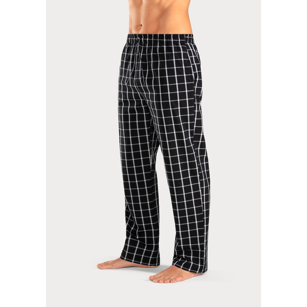 AUTHENTIC LE JOGGER Pyjamahose, mit Seitentaschen und Bindeband