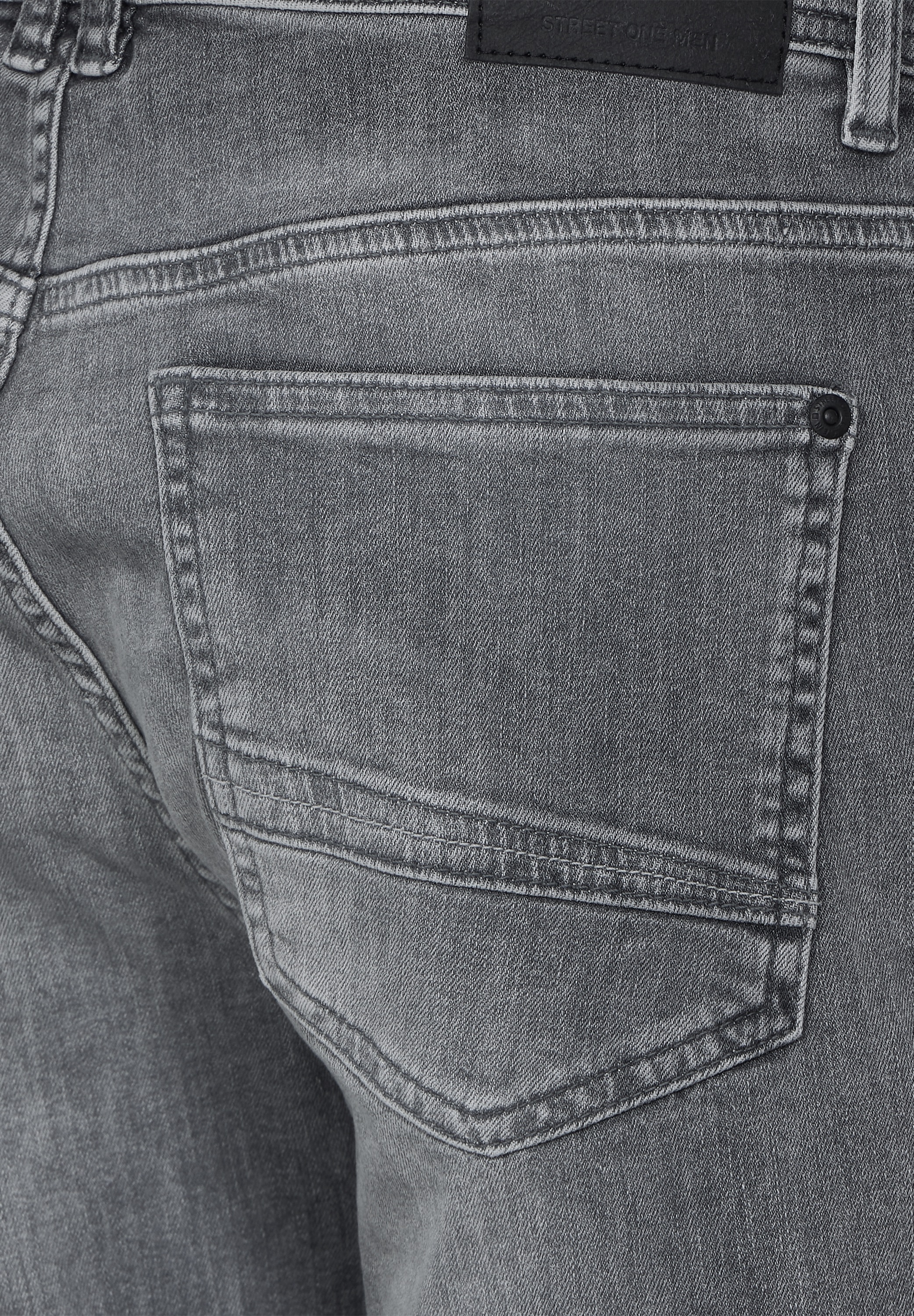 STREET ONE MEN Gerade Jeans, 5-Pocket-Style