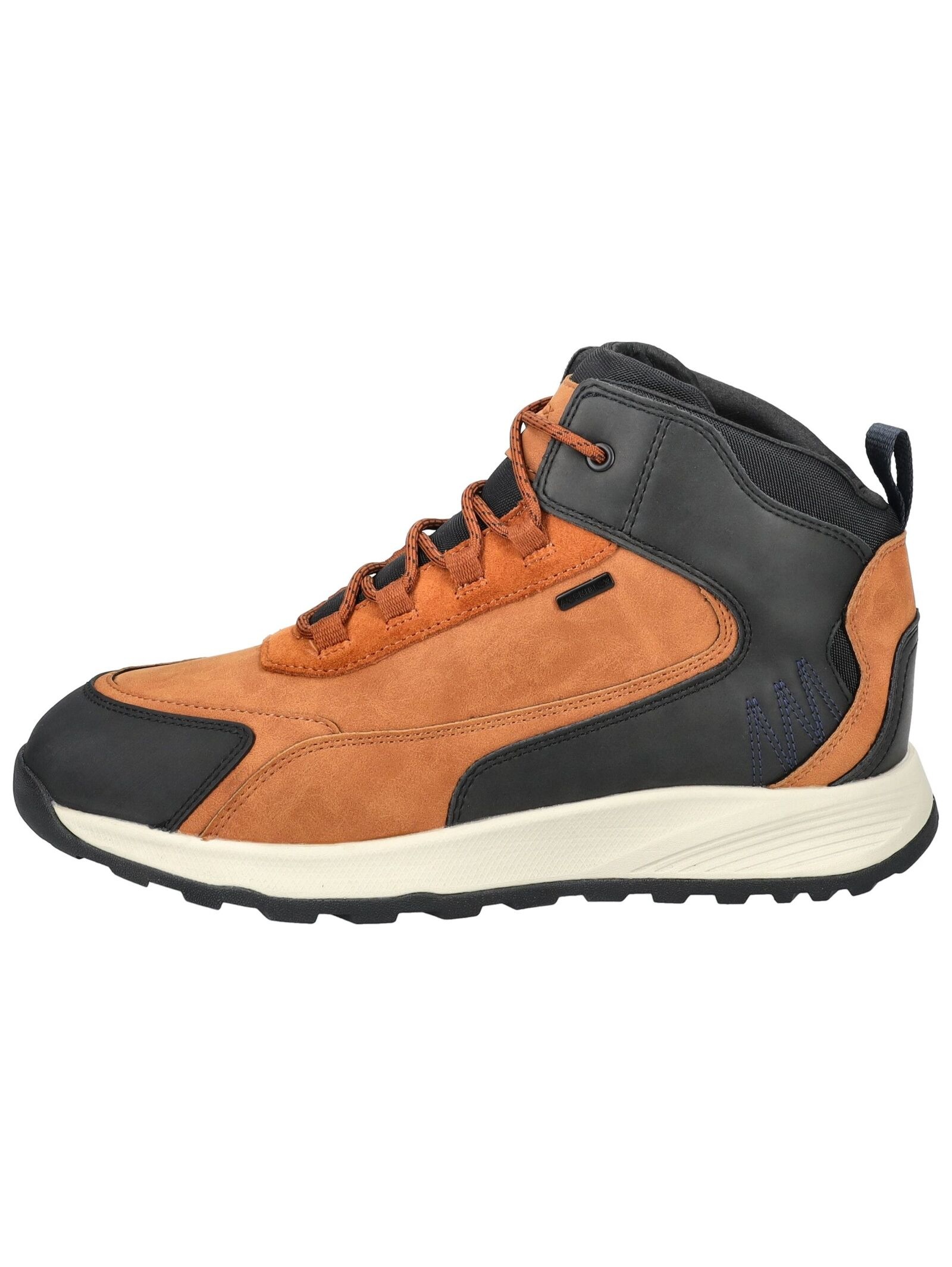 Geox Schnürstiefelette "Geox Stiefelette Lederimitat/Textil" günstig online kaufen