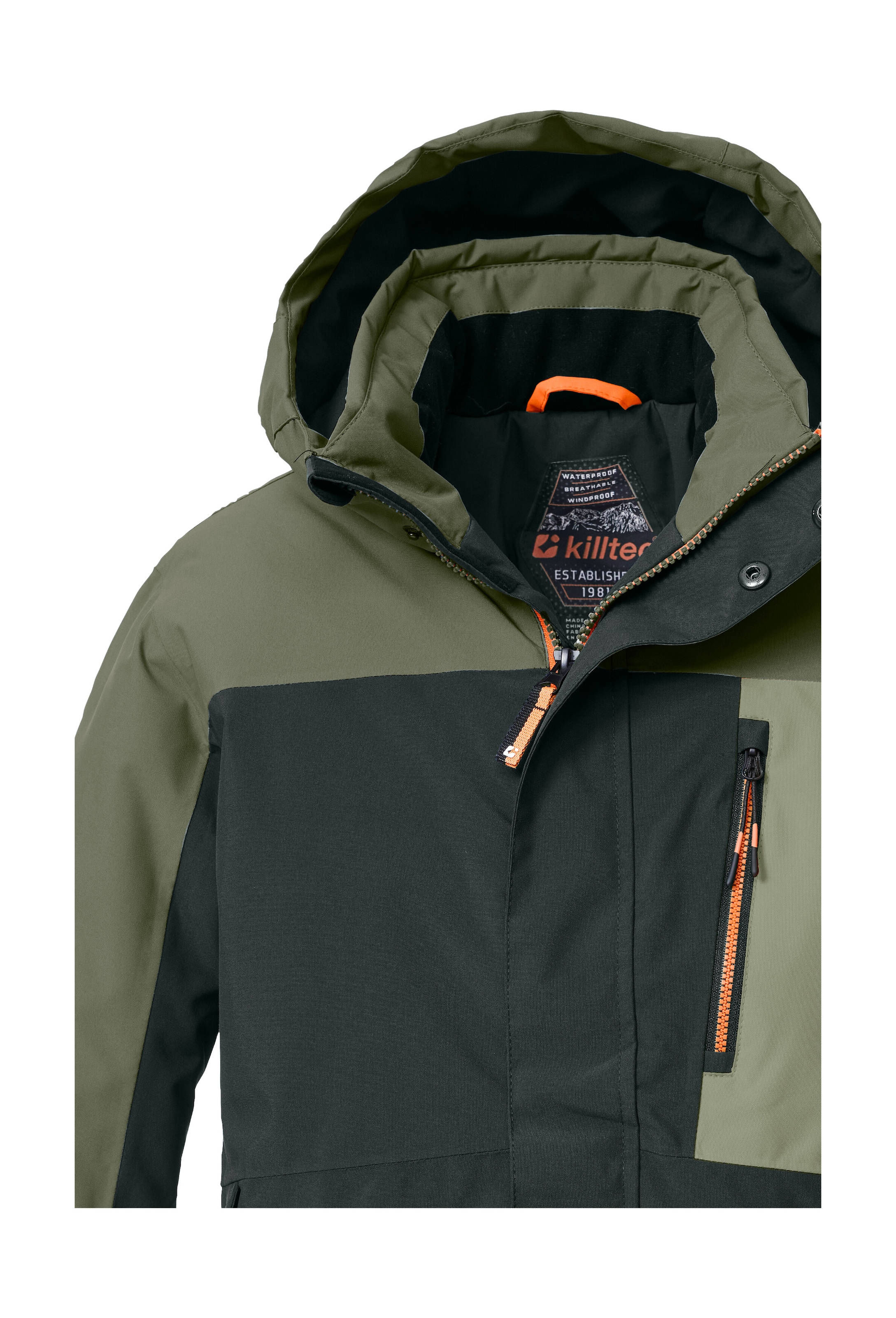 Killtec Skijacke »KSW 200 BYS SKI JCKT« Killtec Kids Skijacke: wasserdicht, atmungsaktiv, reflektierend