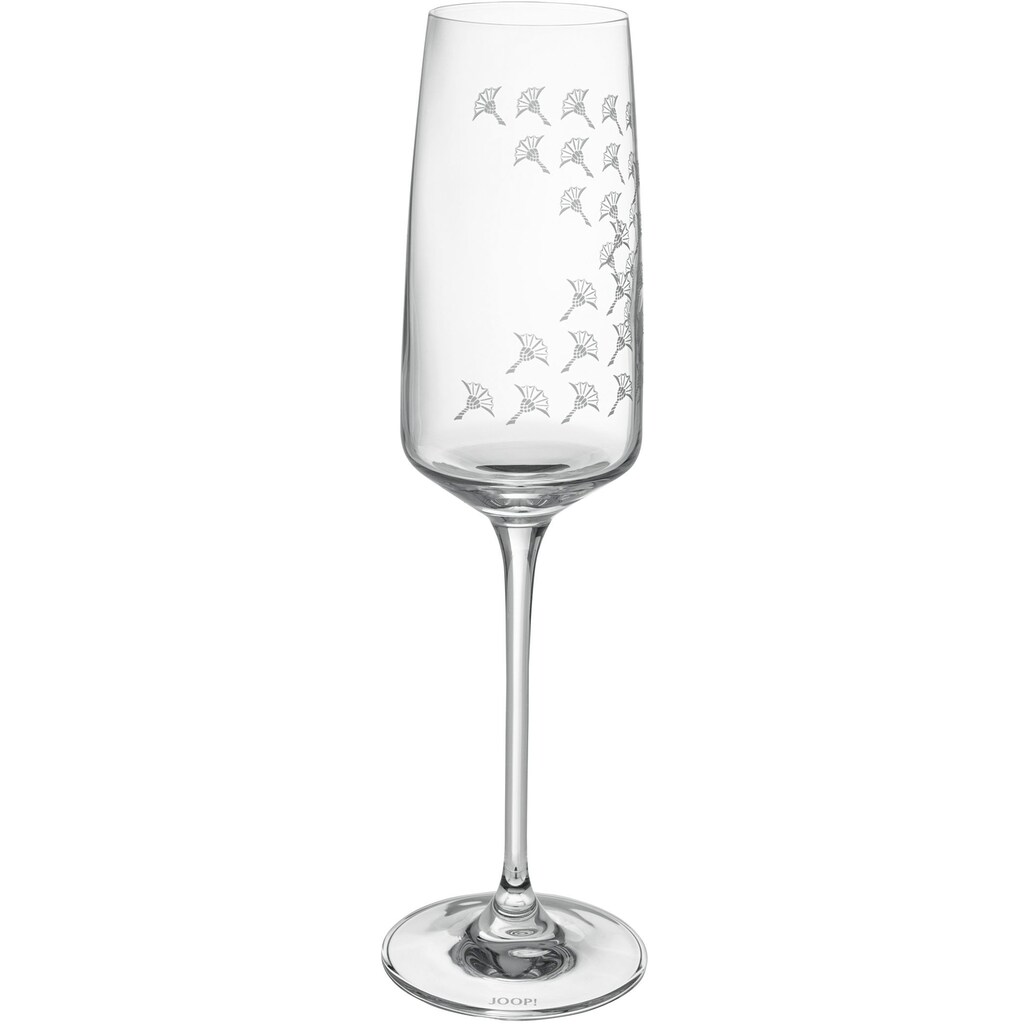 Joop! Champagnerglas »JOOP! FADED CORNFLOWER«, (Set, 2 tlg.)