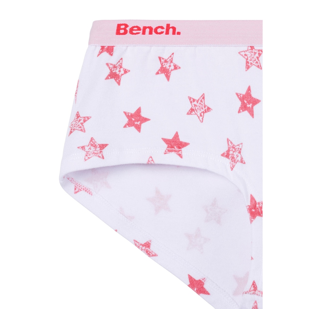 Bench. Panty, (Packung, 3 St.), mit Sternen-Druck