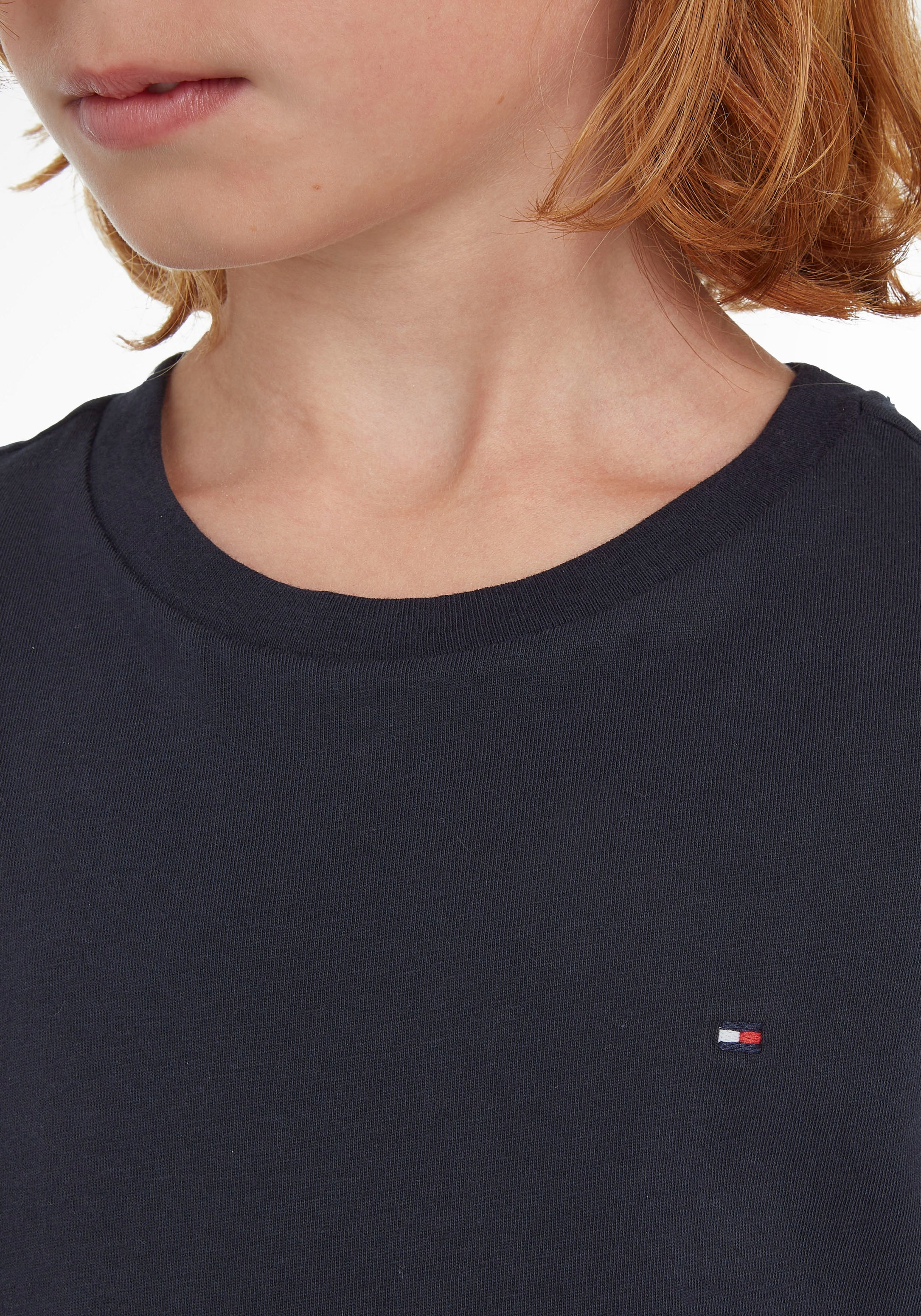 Thumbnail - Tommy Hilfiger T-Shirt "BOYS BASIC CN KNIT"