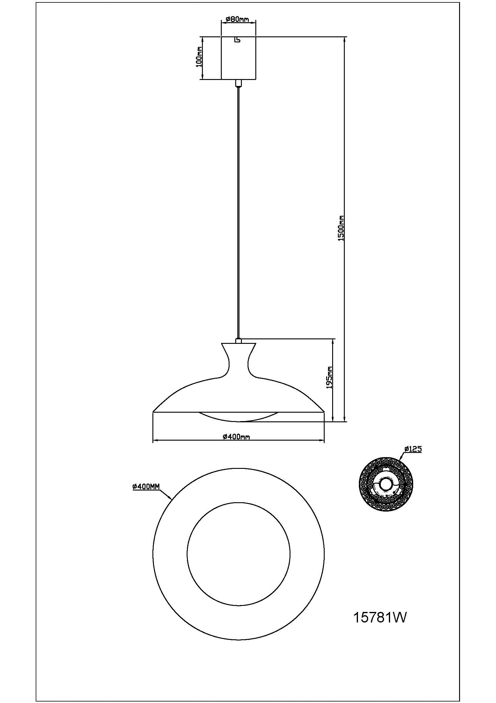 GLOBO LIGHTING Hängeleuchte »ROCHA« LED-Modul 1 Stk. LED Hängeleuchte für Esszimmer weiß modern