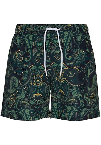 Badeshorts »Urban Classics Herren Paisley Swim Shorts«