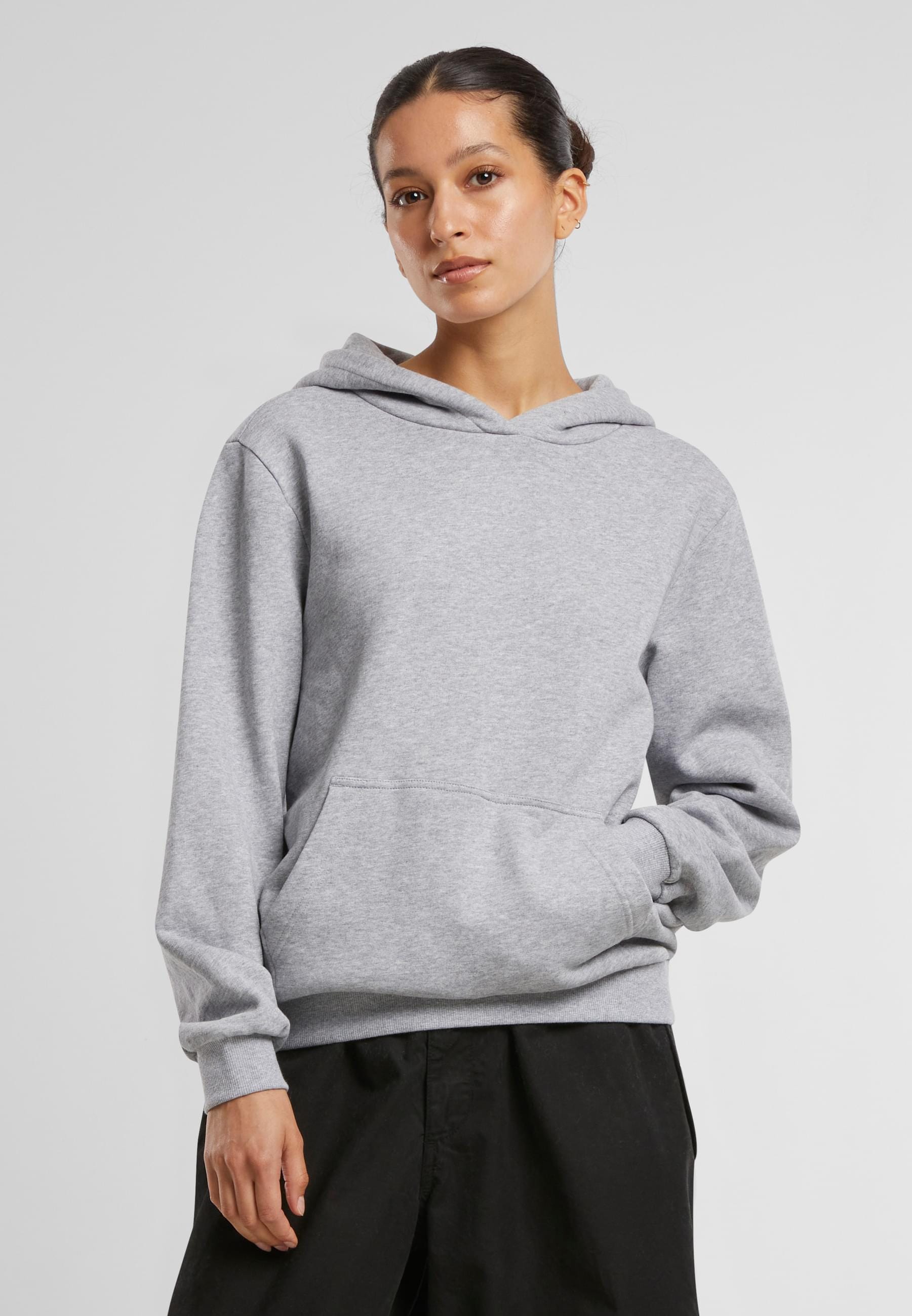 URBAN CLASSICS Kapuzenpullover »Urban Classics Ladies Organic Loose Brushed Fleece Hoody«, (1 tlg.)