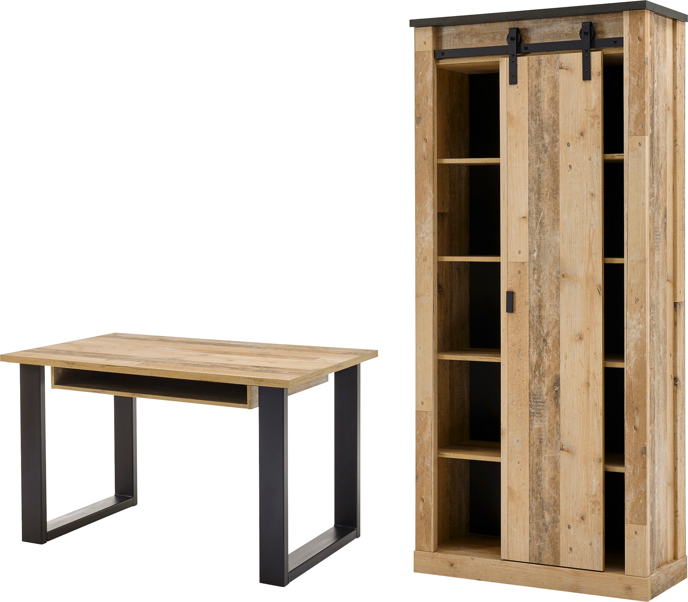 Home affaire Schrank-Set "SHERWOOD" 2 Stk. tlg. günstig online kaufen