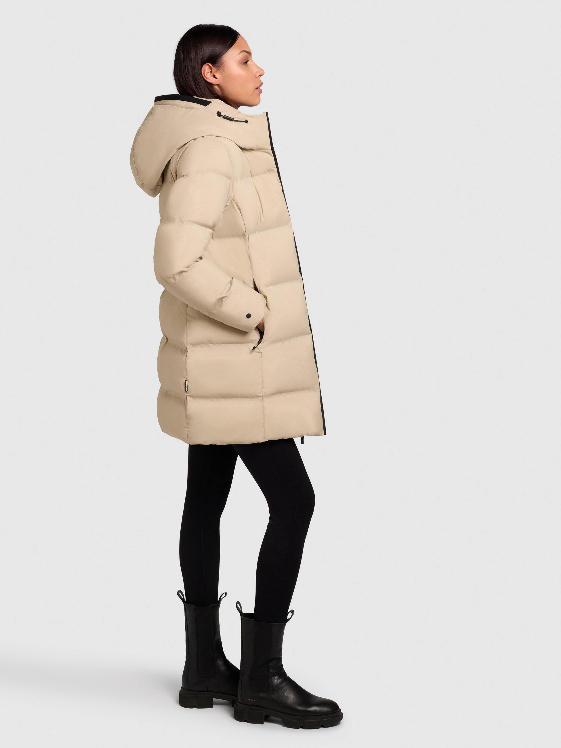 khujo Steppjacke »TANARE3«, mit Kapuze