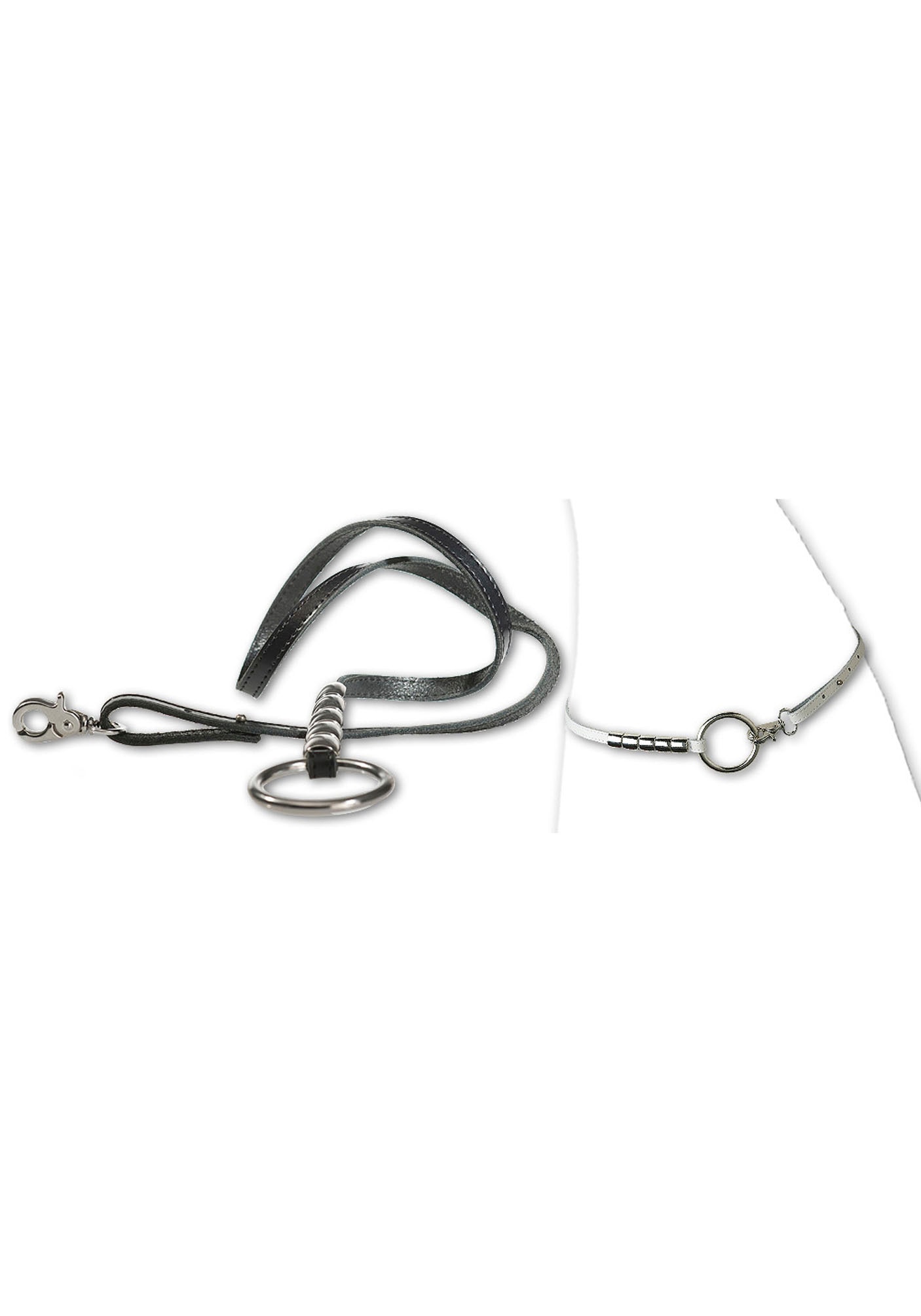 BERND GÖTZ Ledergürtel, mit Karabiner-Ringverschluss
