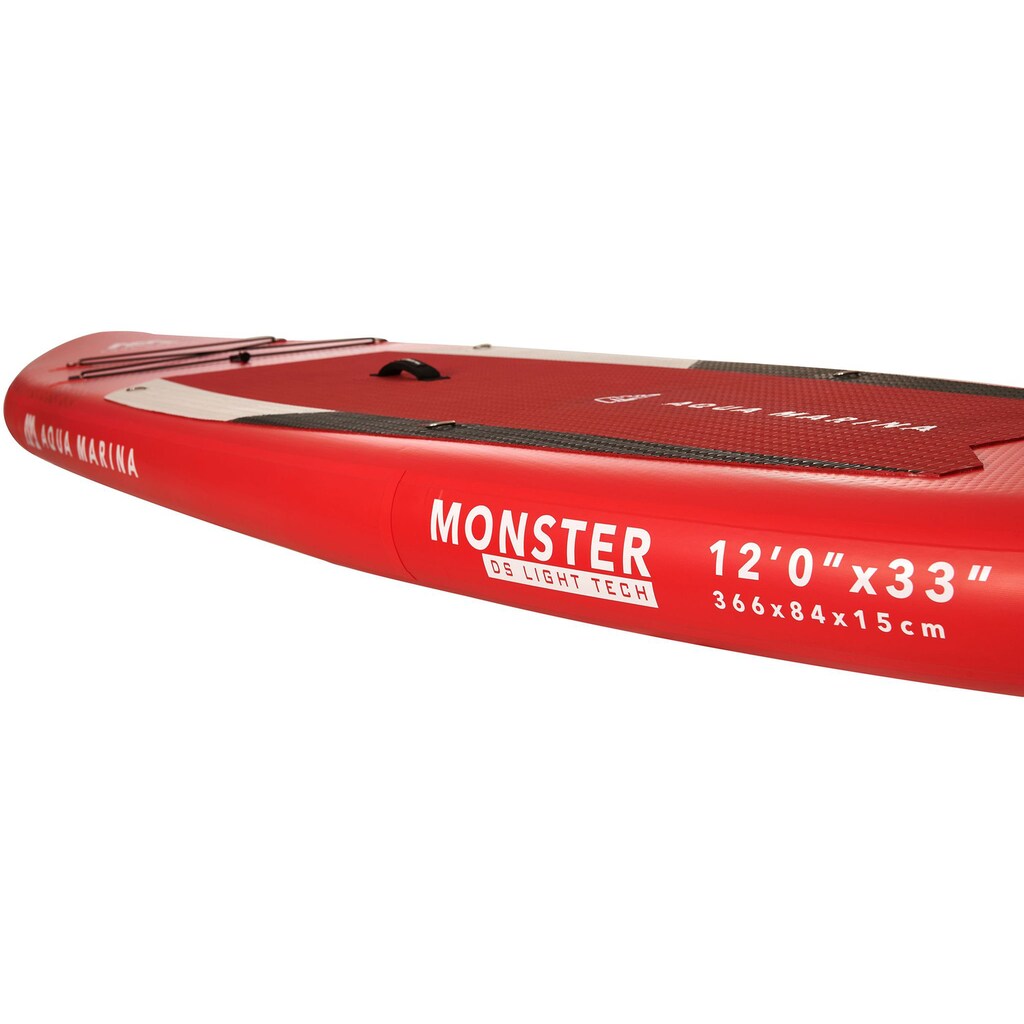 Aqua Marina Inflatable SUP-Board »AQUA MARINA Inflatable SUP-Board ++Monster++«, (Set, 6 tlg.)