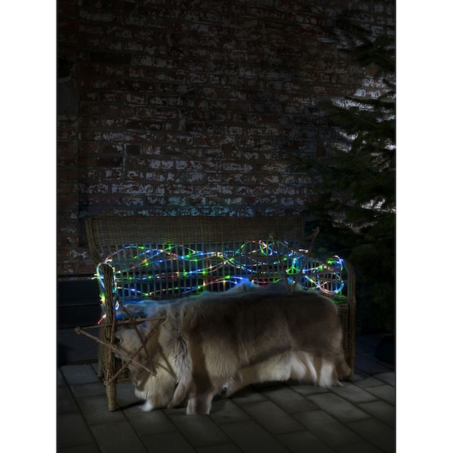KONSTSMIDE LED-Lichterschlauch »Weihnachtsdeko aussen«, 20m, 260 bunten  Dioden bestellen | BAUR