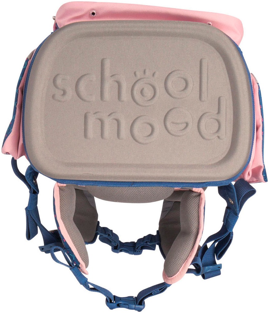 Schulranzen SCHOOL-MOOD "Champion Pro", Kinder, Gr. B/H/T: 30cm x 40cm x 23cm, mila (pferd) mit moodie naomi neugier, Polyester, Rucksäcke 3
