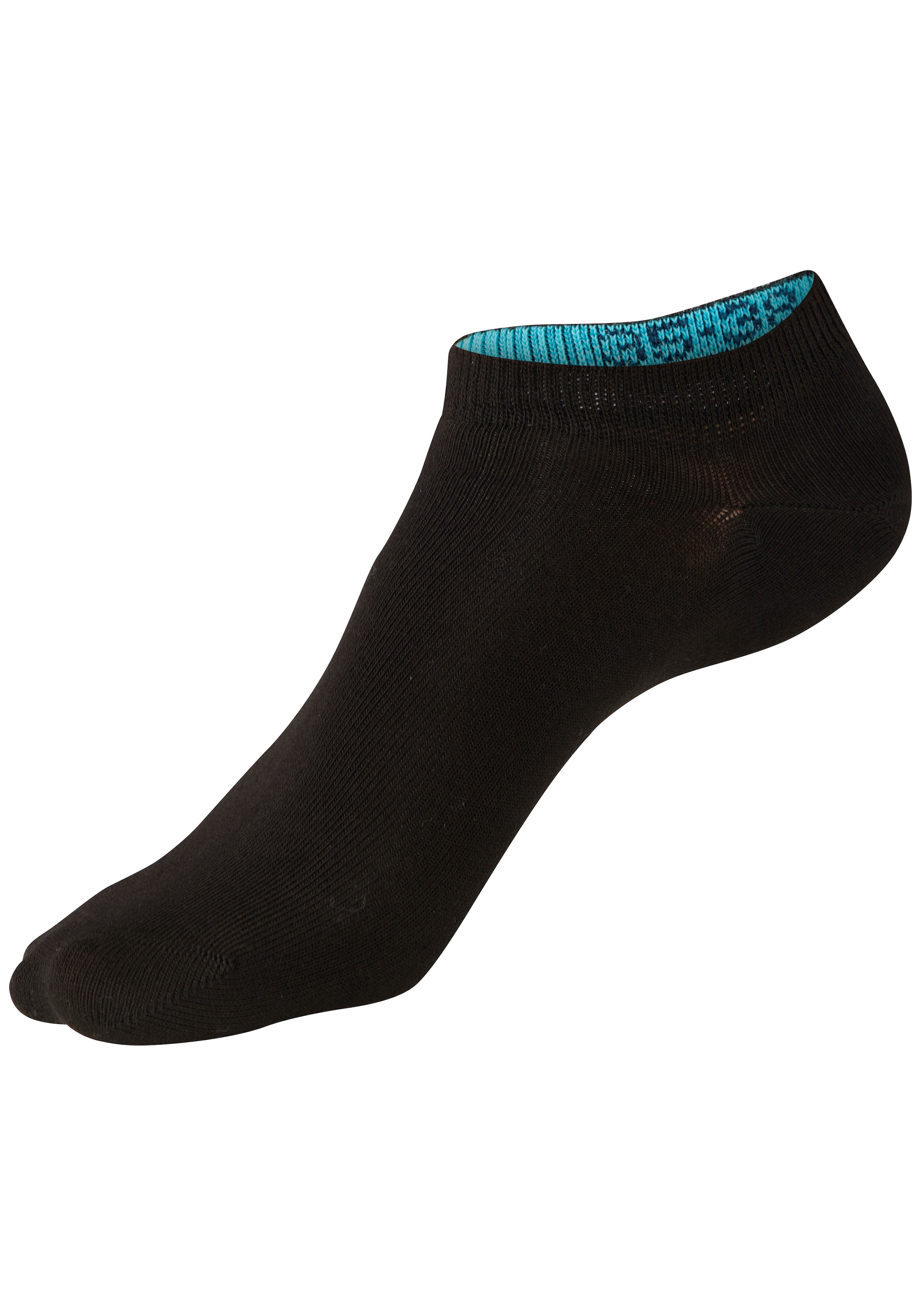 H.I.S Sneakersocken »für Damen und Herren, perfekt zu sortieren, mit farbigen Innenbündchen« Box, 20 Paar tlg. in praktischer Geschenkbox für Beruf und Freizeit