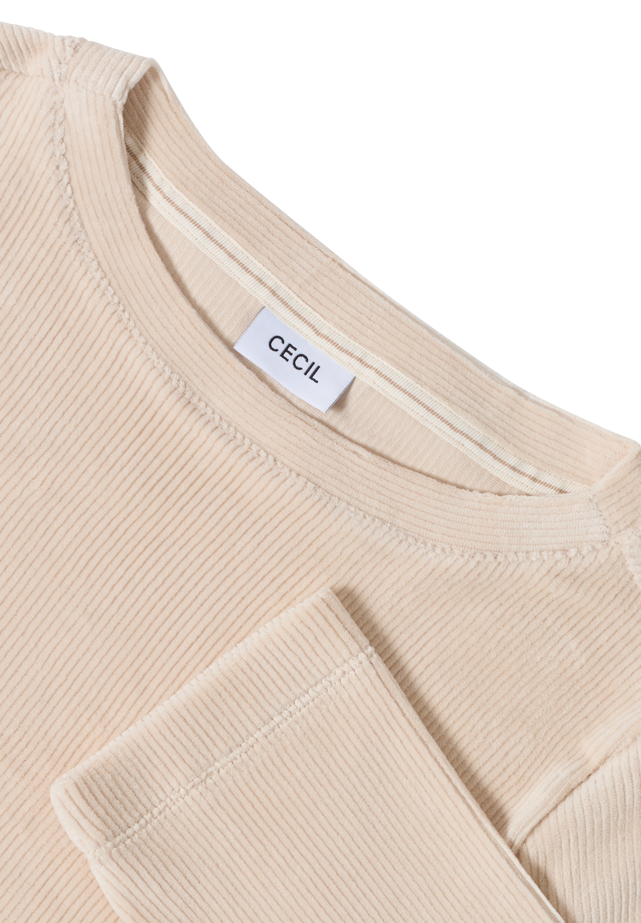 Cecil T-Shirt, mit U-Boot-Ausschnitt