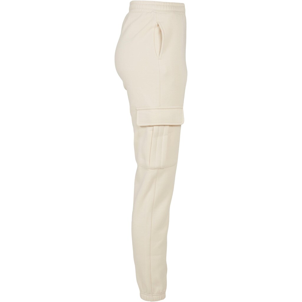 URBAN CLASSICS Jogginghose »Urban Classics Damen Ladies High Waist Cargo Sweat Pants«, (1 tlg.)