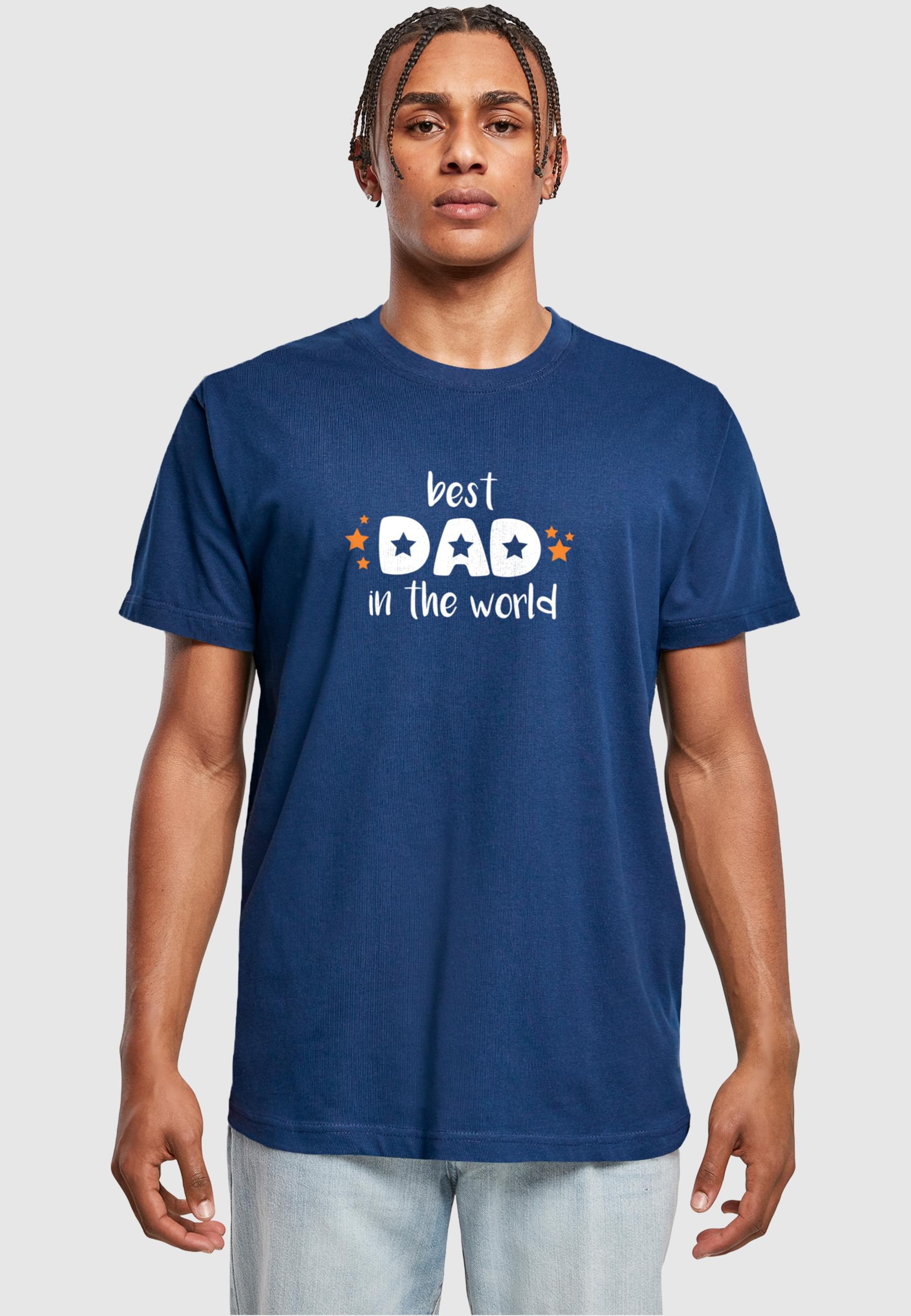 Thumbnail - Merchcode T-Shirt "Merchcode Herren Fathers Day - Best Dad In The World T-Shirt", (1 tlg.)