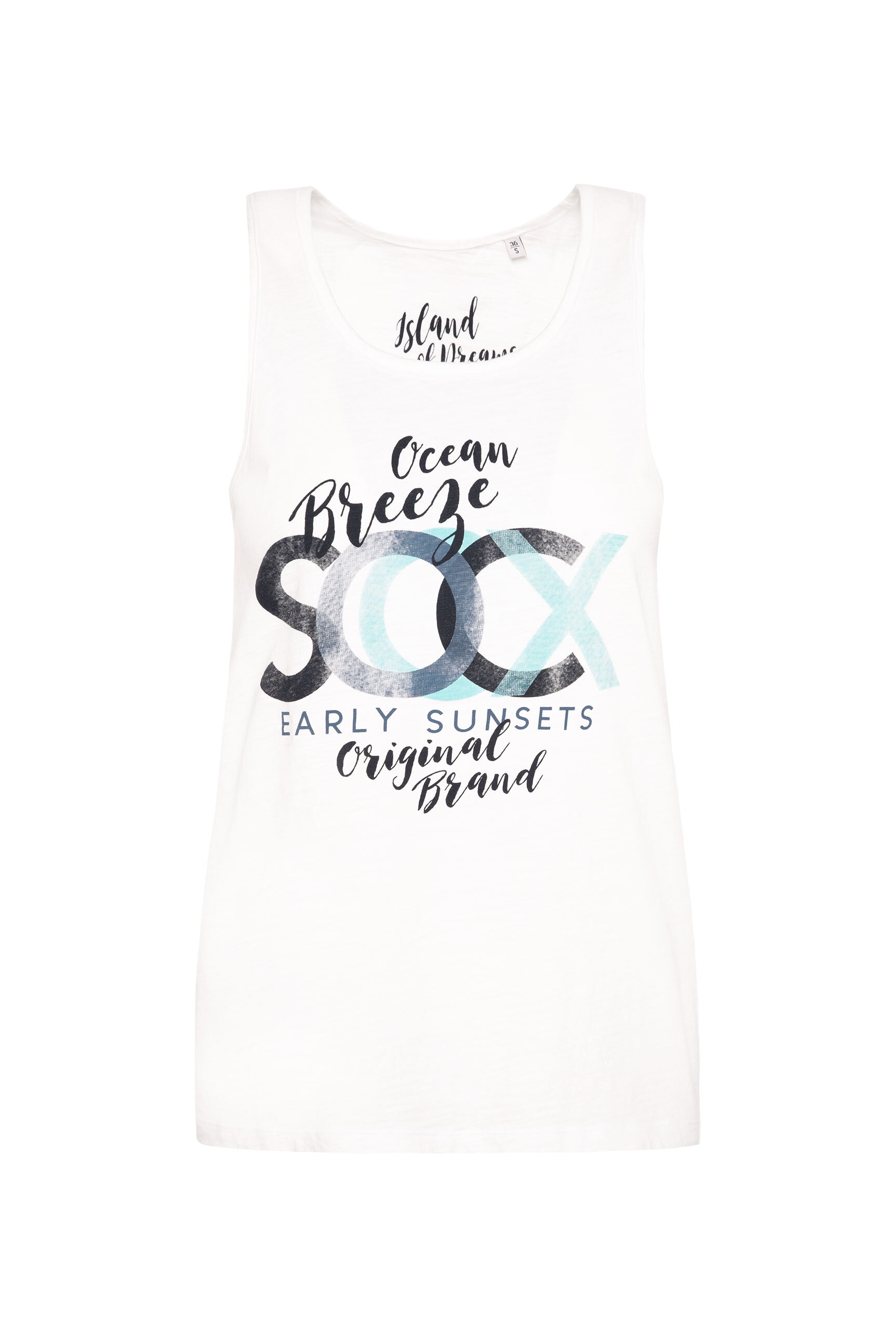 SOCCX Tanktop, aus Baumwolle