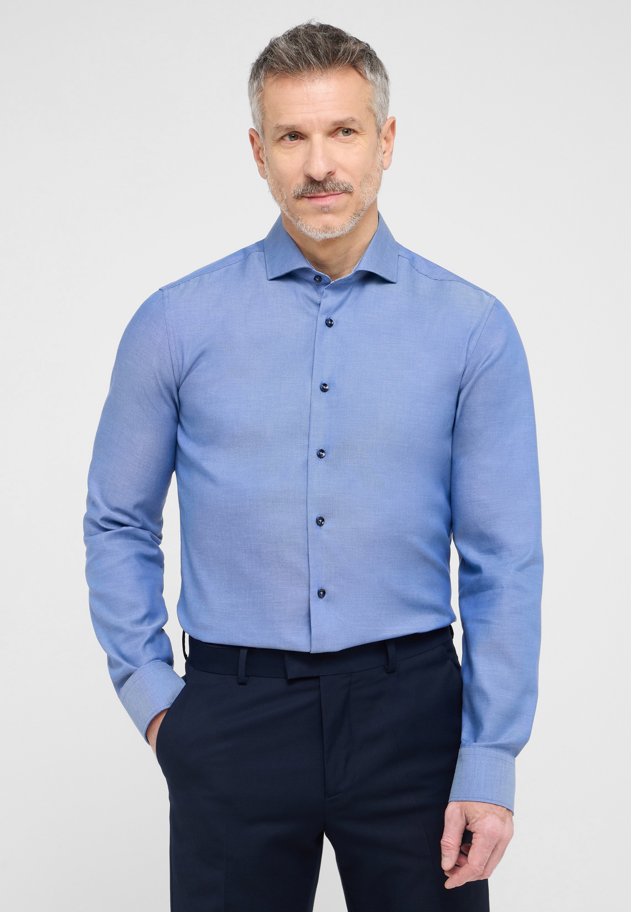 Eterna Langarmhemd "SLIM FIT" günstig online kaufen