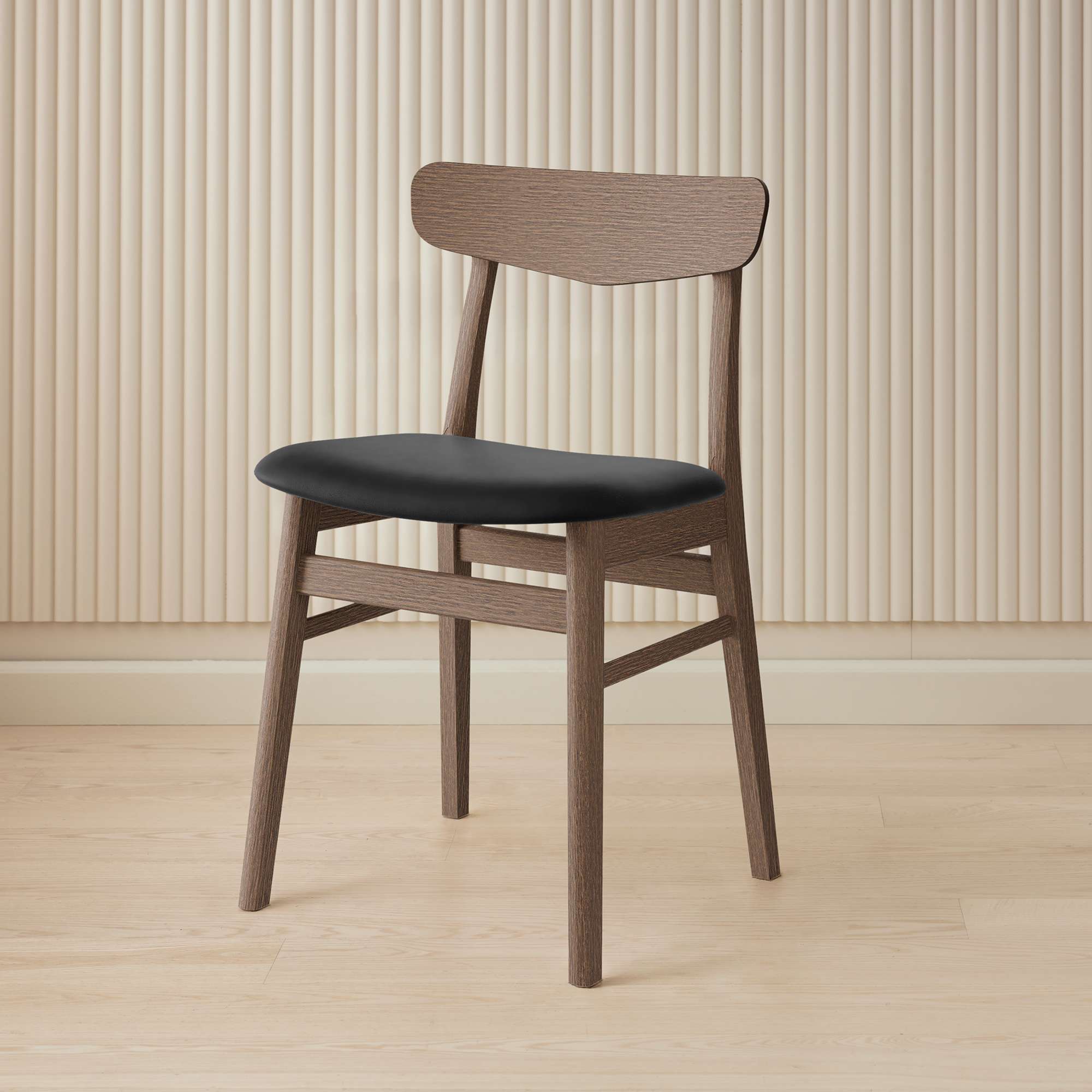 Hammel Furniture "Mosbøl, Stuhl, Massivholz mit gepolstertem Sitz – robust & komfortabel" () Massivholz, gepolsterte Sitzfläche, versch. Farbvarianten