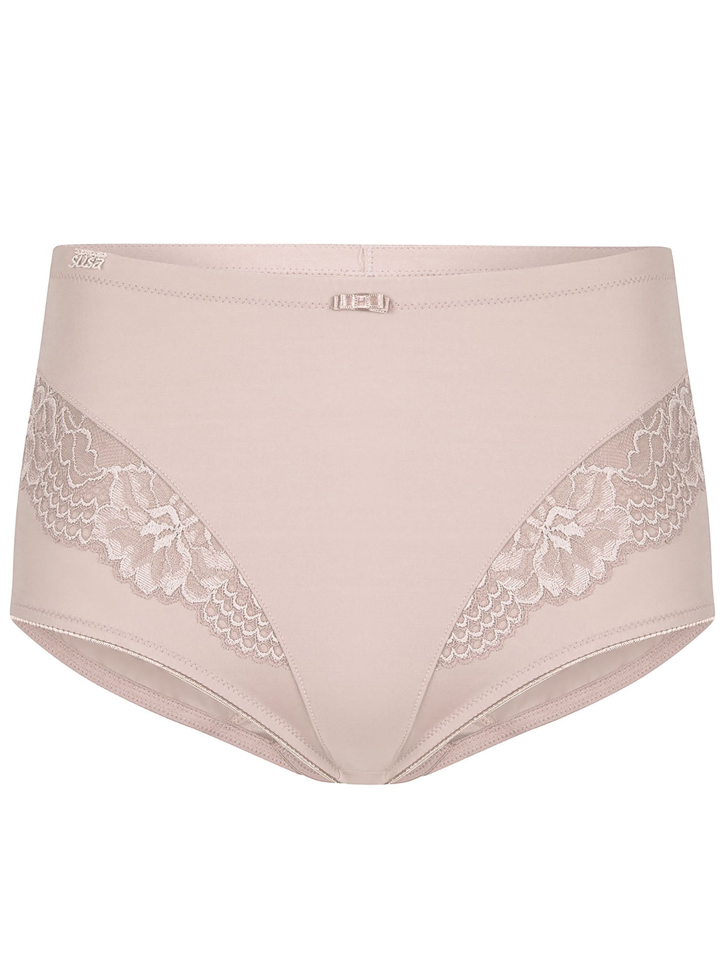 SUSA Damen Miederslip "Miederslip London", Gr. 48, beige, Stoff, Obermaterial: 75% Polyamid PA. 25% Elasthan EL., Unterhosen