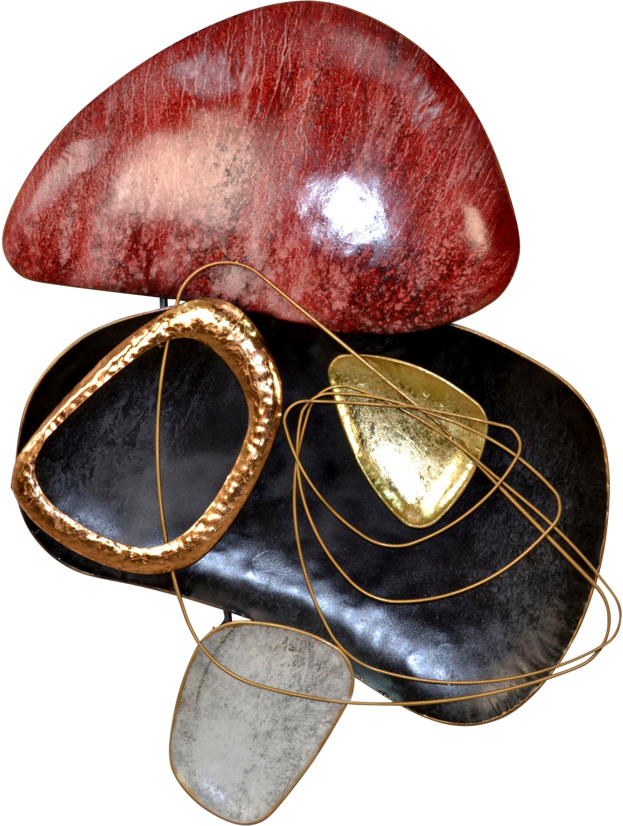 HOFMANN LIVING AND MORE Wanddekoobjekt "Wanddekoration" Wandobjekt aus Meta günstig online kaufen