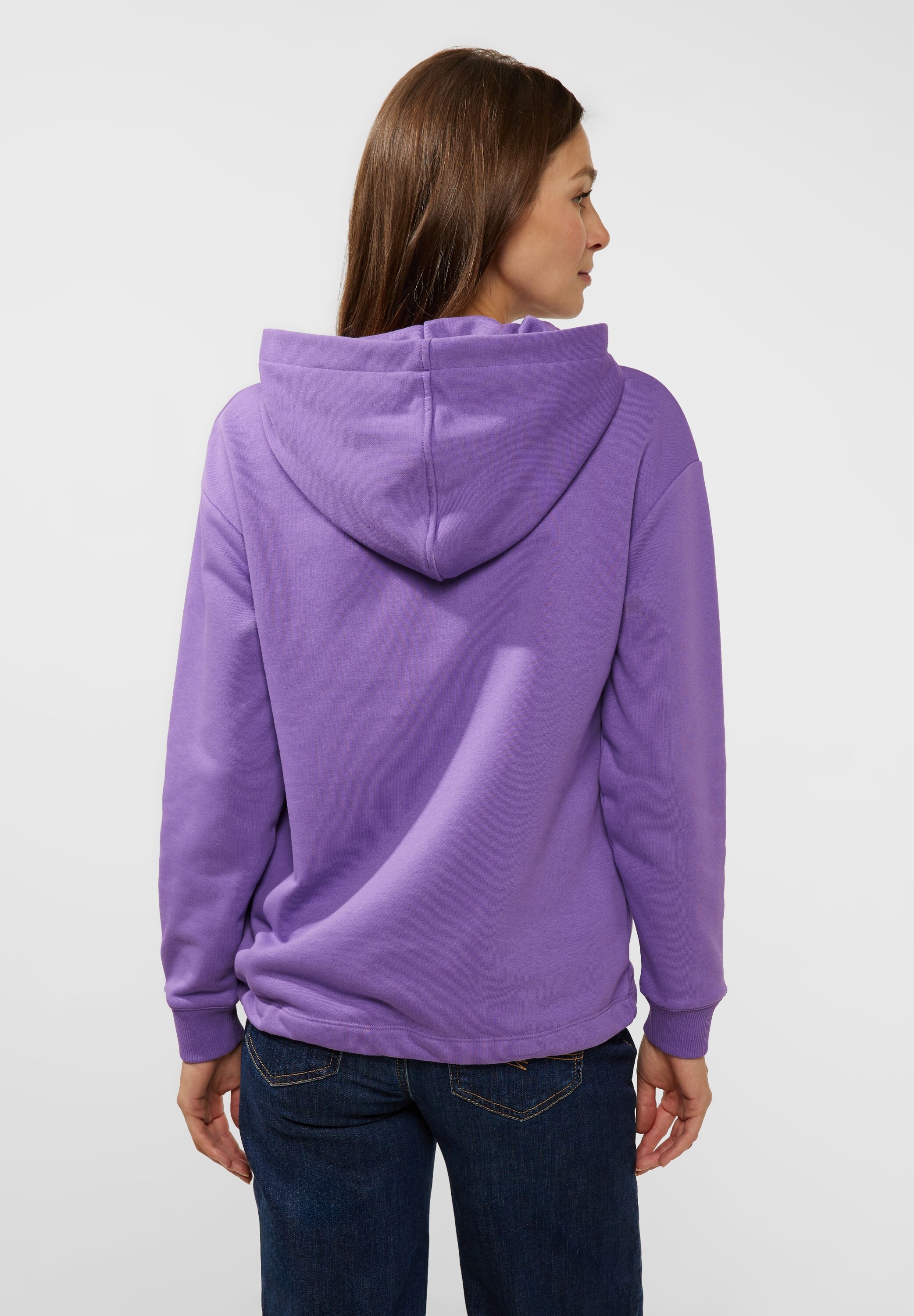 STREET ONE Hoodie, im soften Baumwoll-Mix