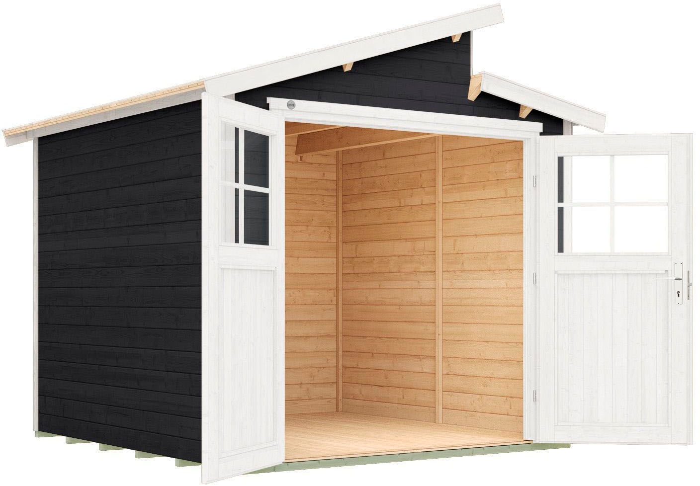weka Gartenhaus »226 Gr.2, anthrazit, 21 mm«