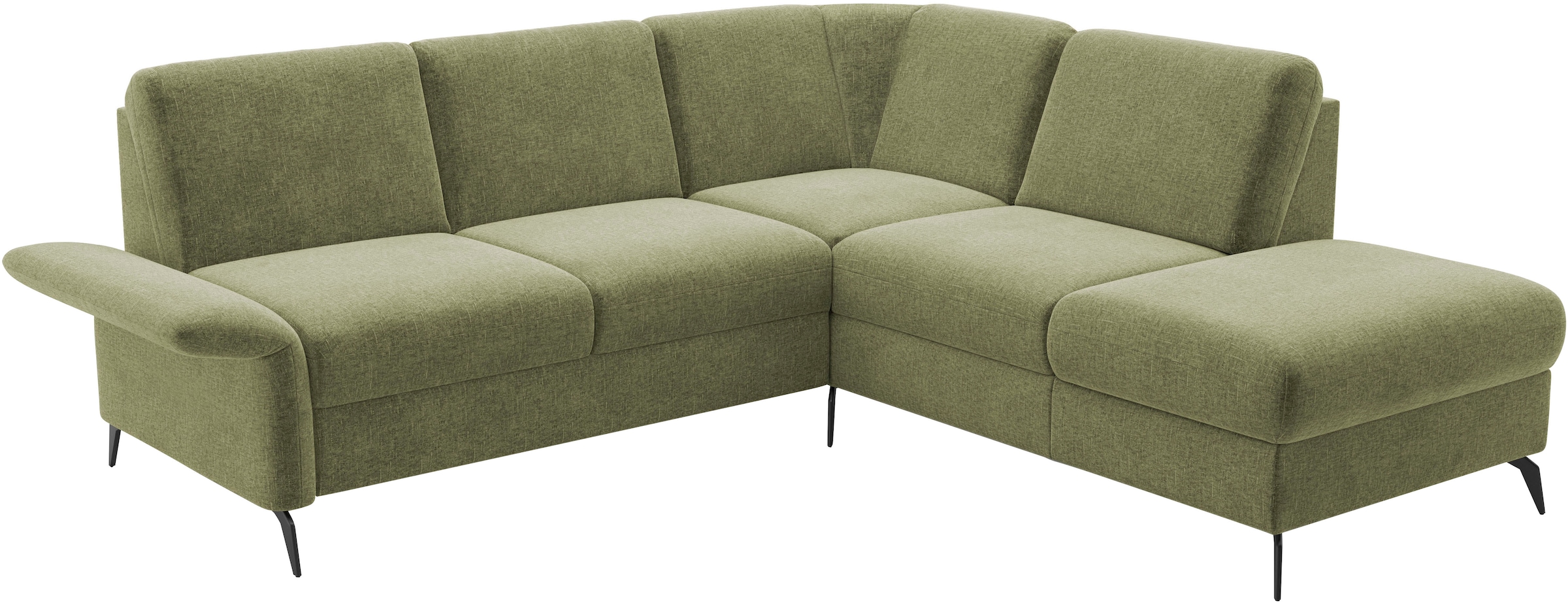 Home affaire Ecksofa »Rochelle«, optional: Armteilverstellung, klappbar, Bettkasen