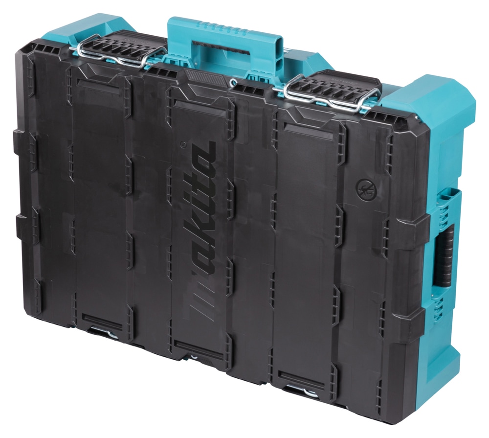 Makita Werkzeugbox »MAKTRAK  L »P-91017« max.45kg, 63,16L, Copolymer-Kunststoff« Effizientes Be- und Entladen mit dem MAKTRAK Koffer Sortiment