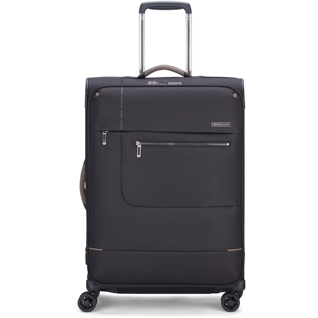 RONCATO Weichgepäck-Trolley »Sidetrack, 63 cm«, 4 Rollen