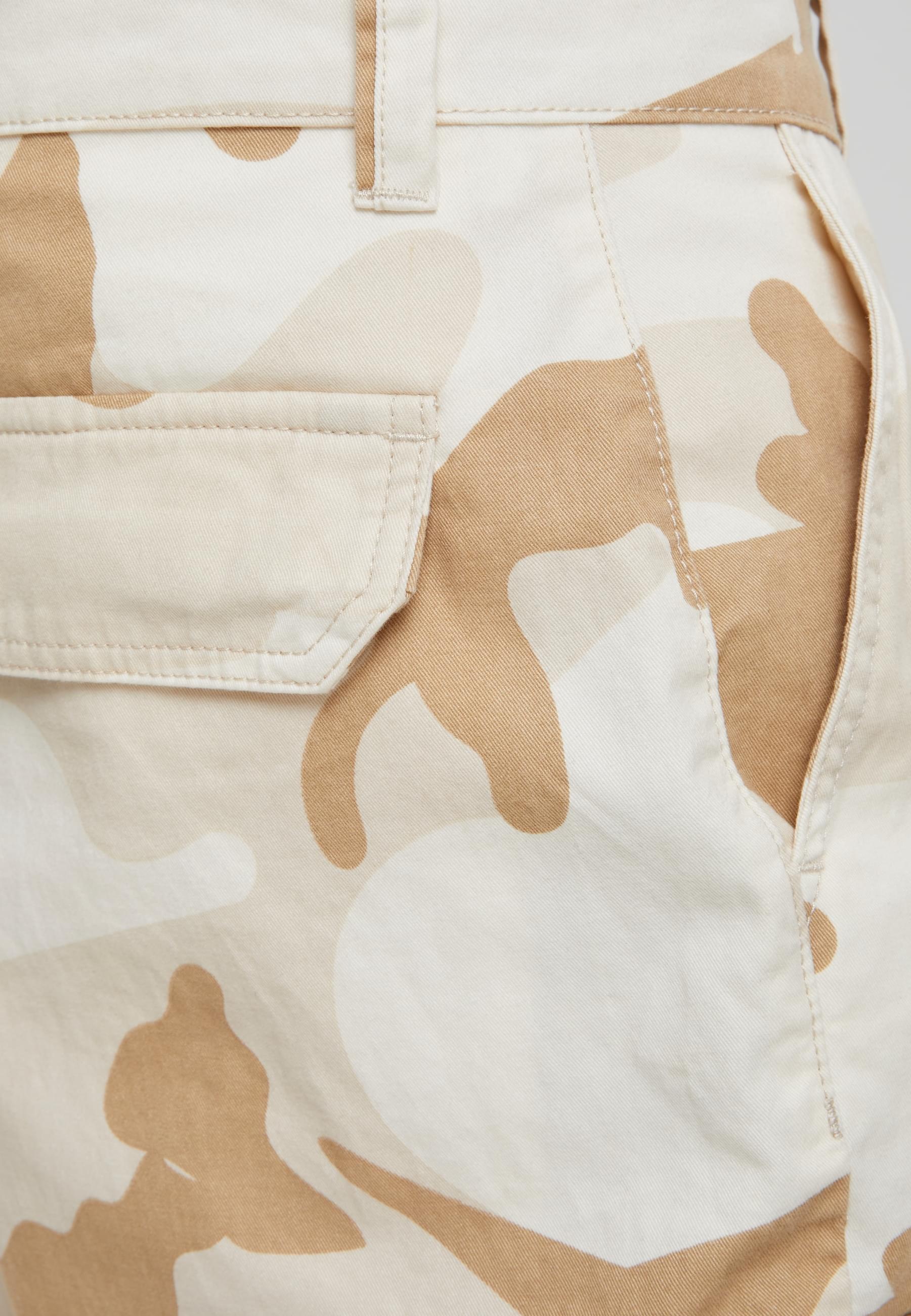 URBAN CLASSICS Cargohose »Urban Classics Herren Straight Leg Camo Cargo Pants«, (1 tlg.)
