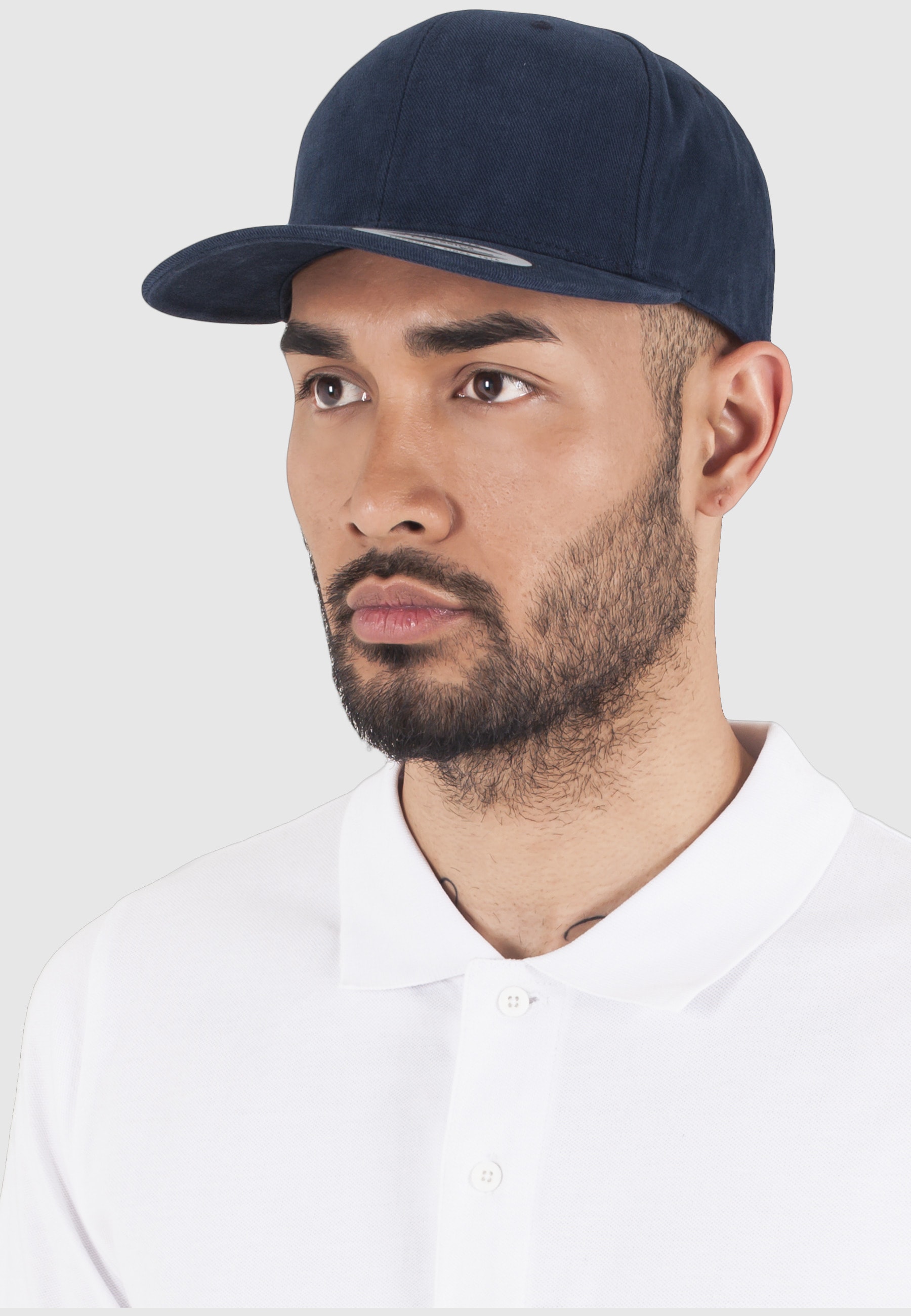 Flexfit Snapback Cap »Flexfit Unisex Brushed Cotton Twill Mid-Profile«