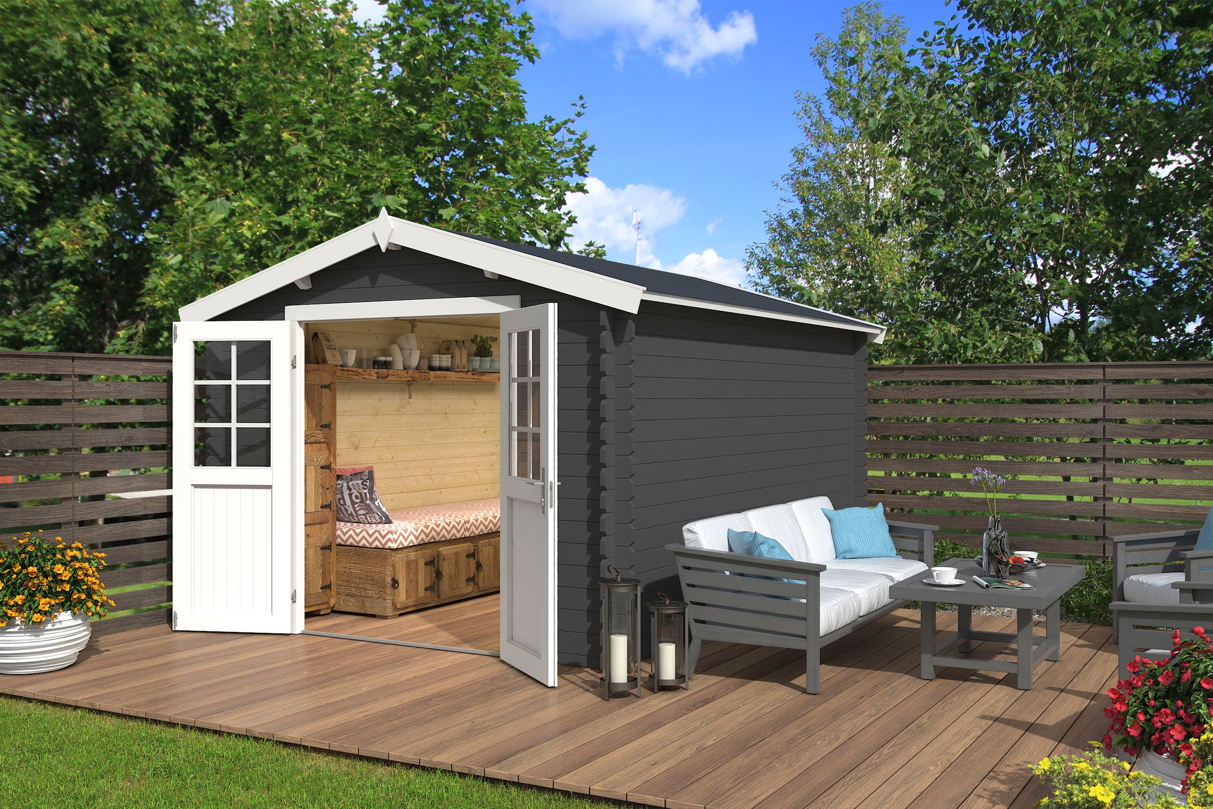 LASITA MAJA Gartenhaus "NORAH 380" günstig online kaufen