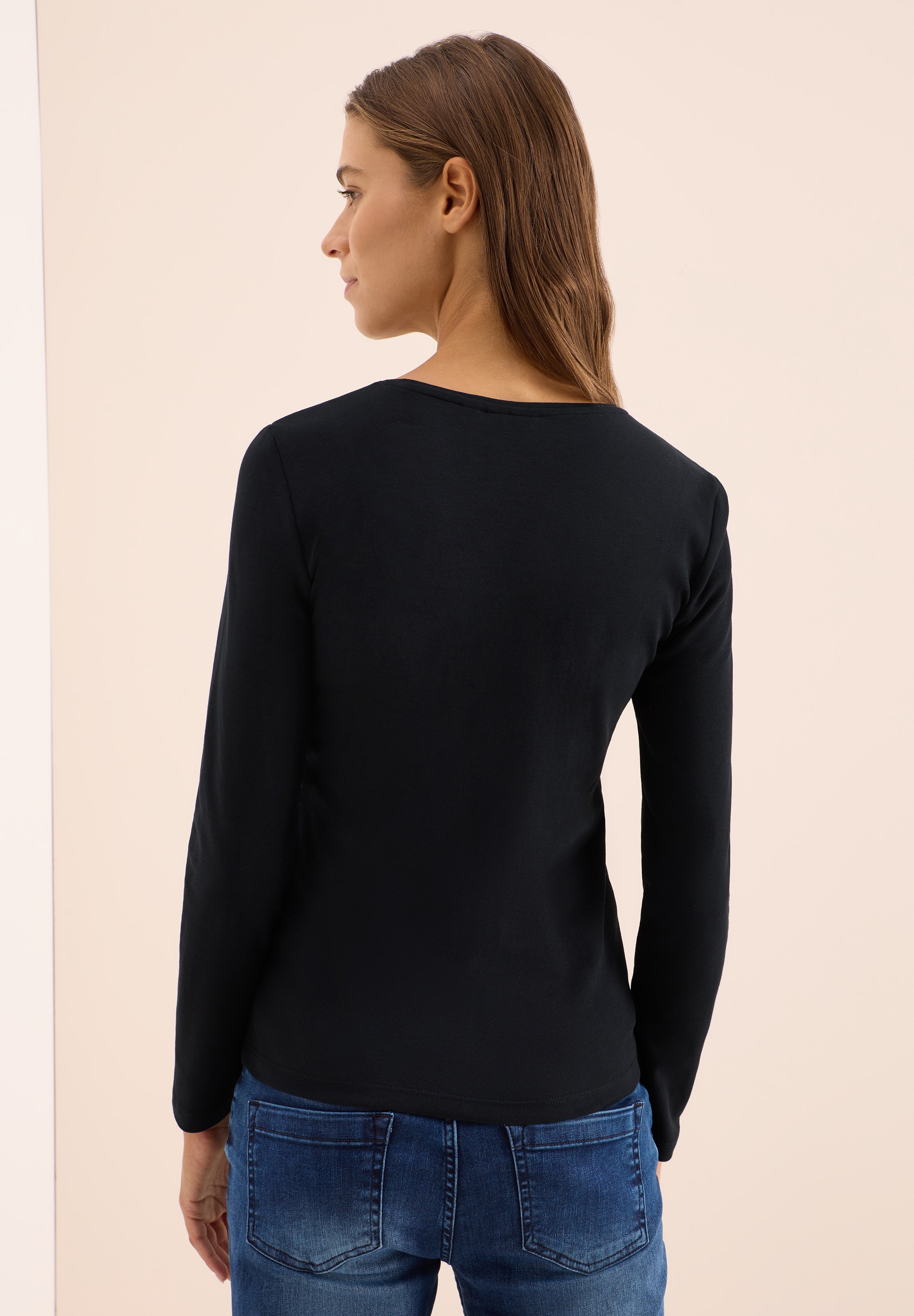 Cecil Langarmshirt, aus reiner Baumwolle