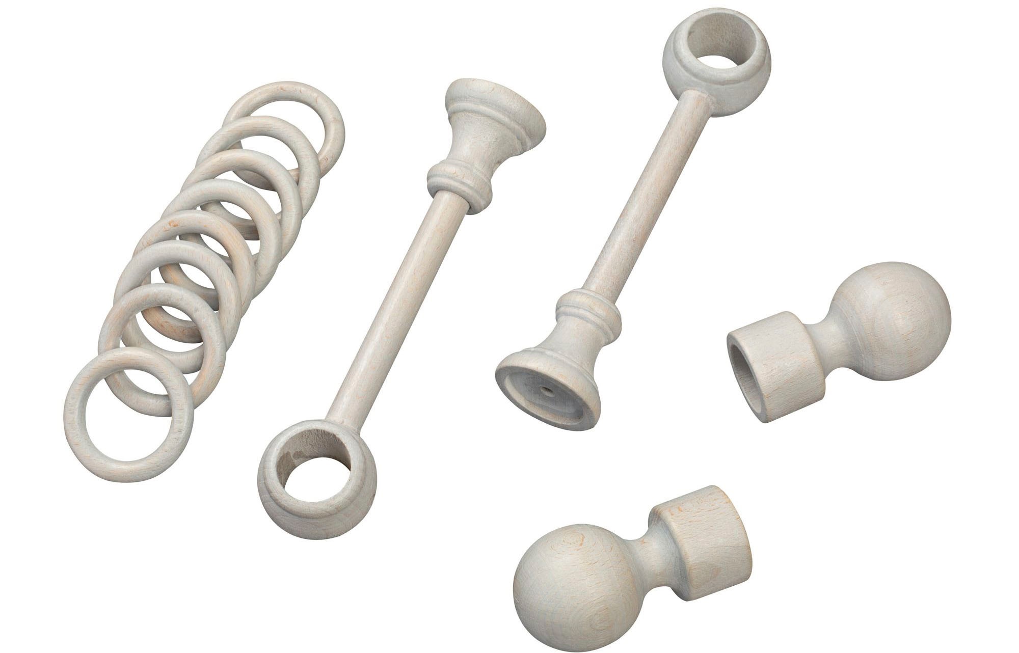 SN DECO GROUP Gardinenstange »Giro«, 1 läufig-läufig, Fixmaß