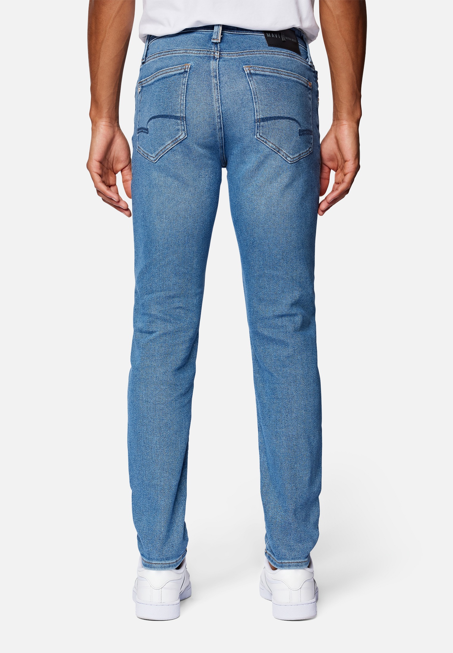Mavi Tapered-fit-Jeans »CHRIS«, Eng zulaufende Jeans